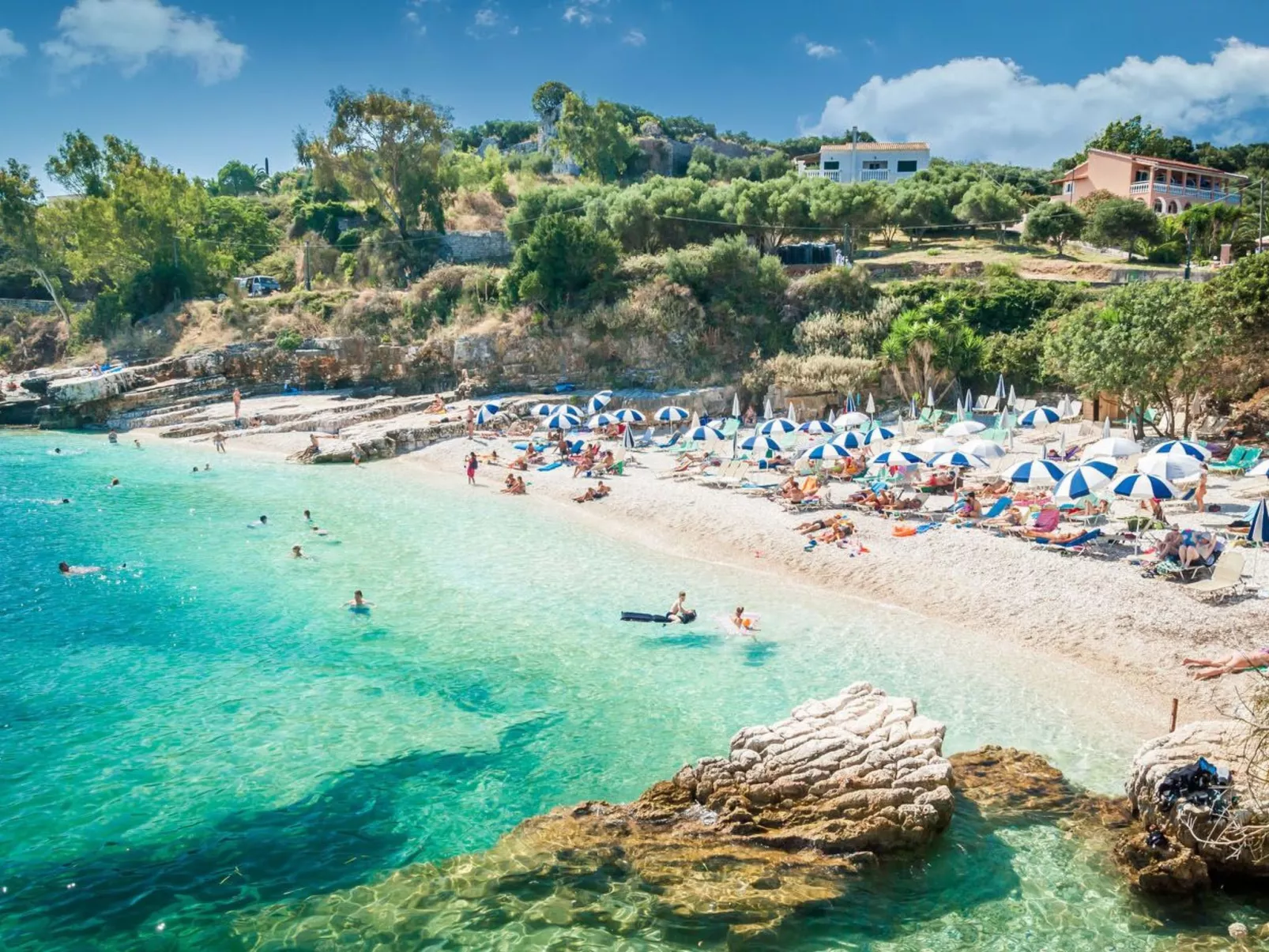 Stilvolle Wohnung im ersten Stock Welle Epta in Kassiopi-Outside