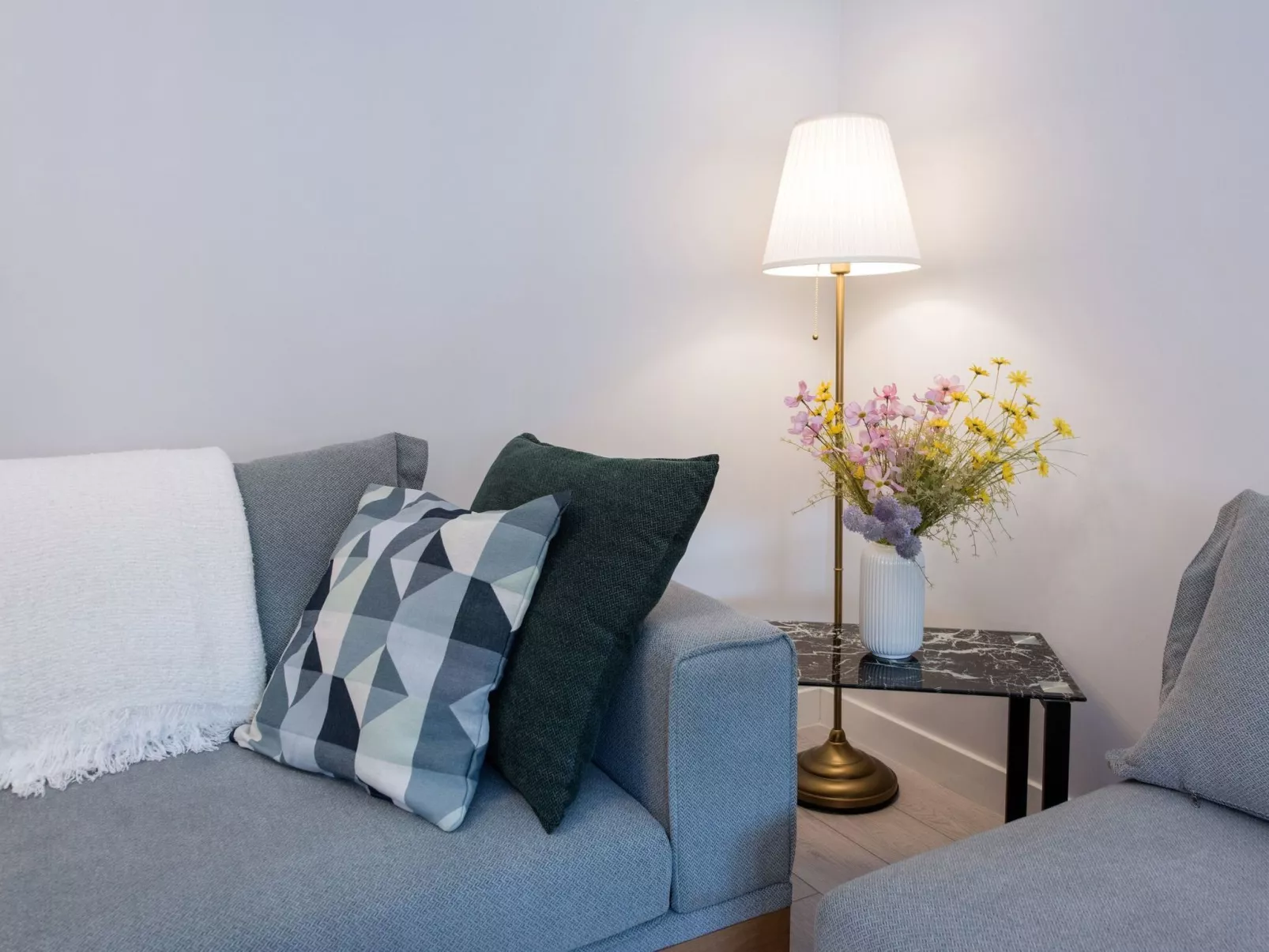 Elegantes Apartment mit zwei Schlafzimmern in Kassiopi-Inside