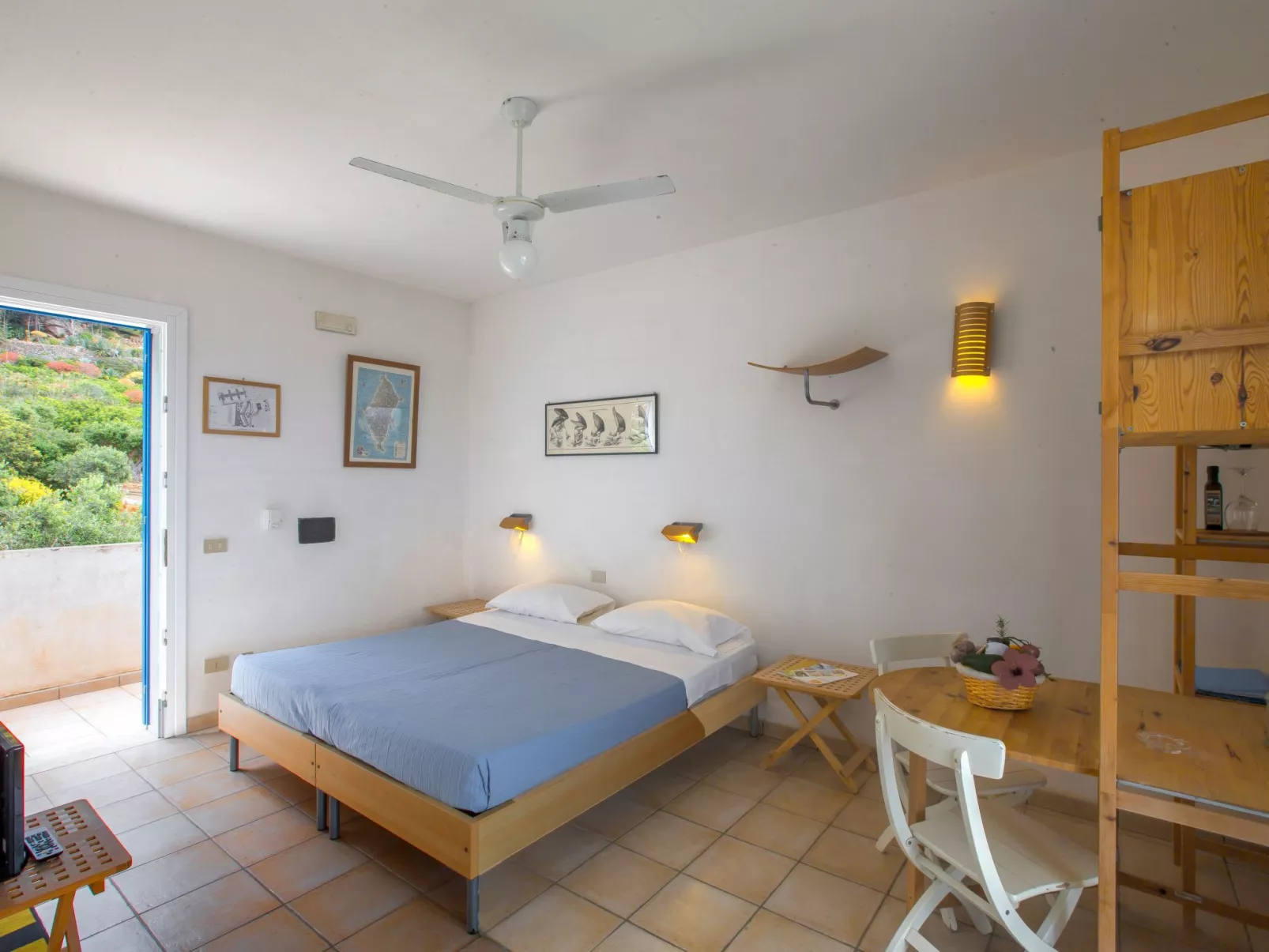 Wohnung in Marettimo mit Terrasse, gemeinsamem Pool und Garten