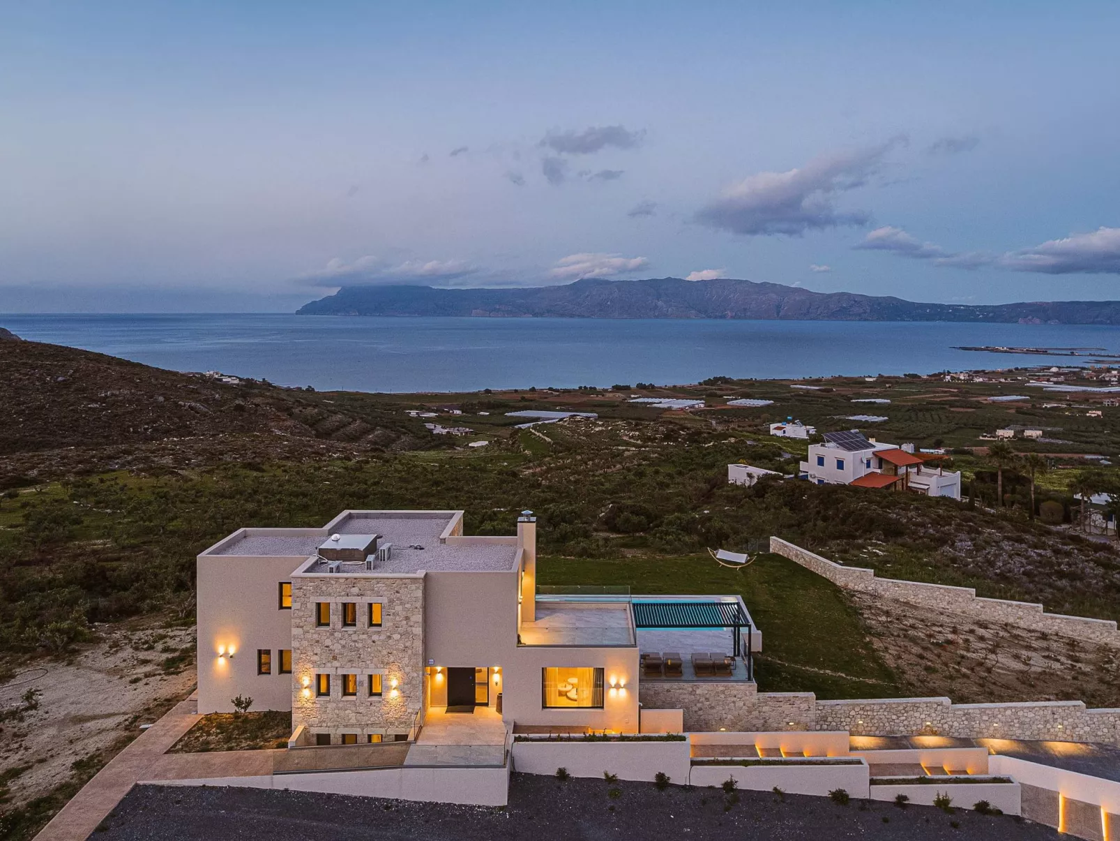 Rastoni Villa I 'Free' beheizter Pool, Panoramablick-Draußen