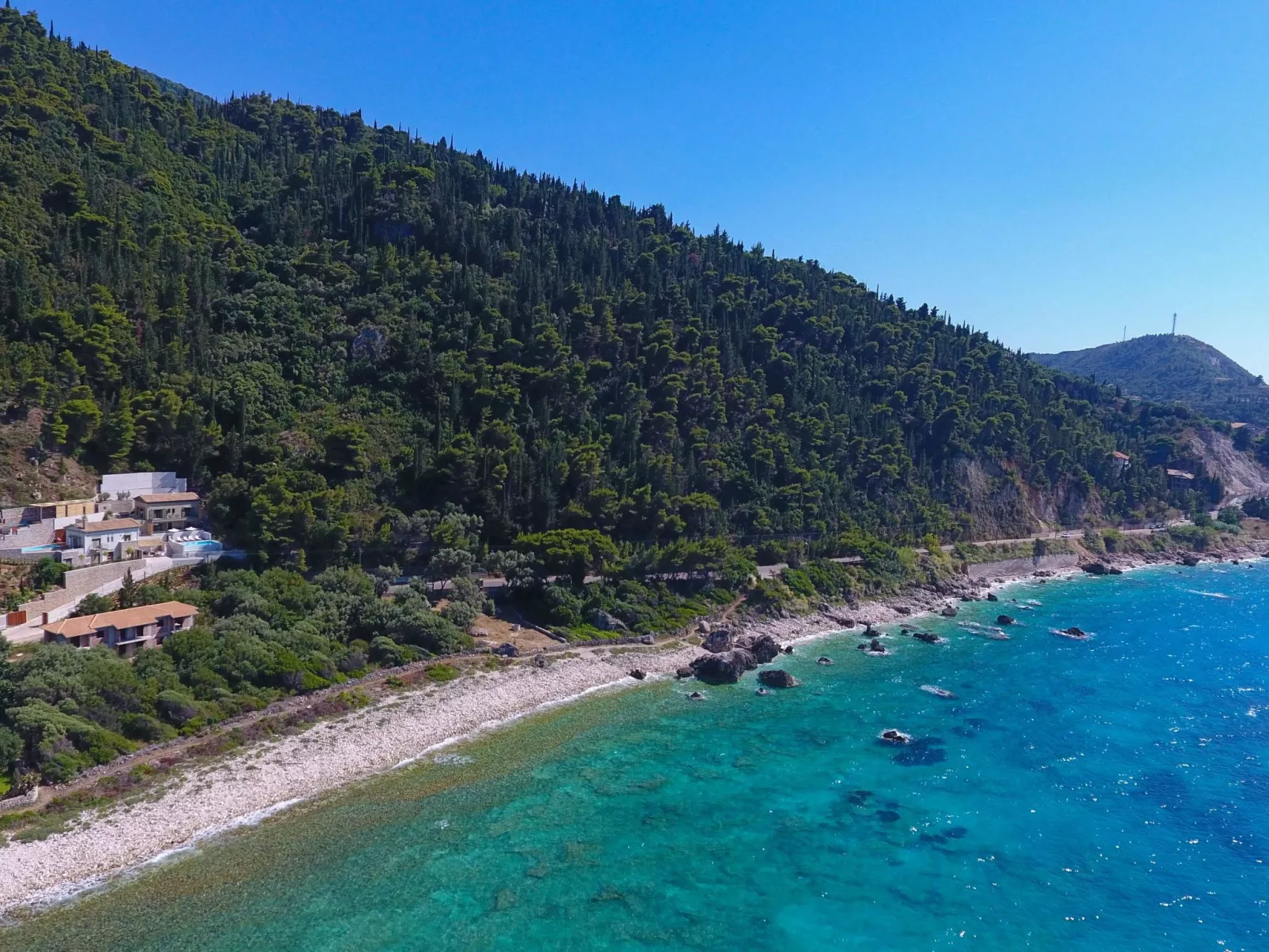 Villa mit eigenem Garten und in der Nähe von Agios Nikitas-Outside