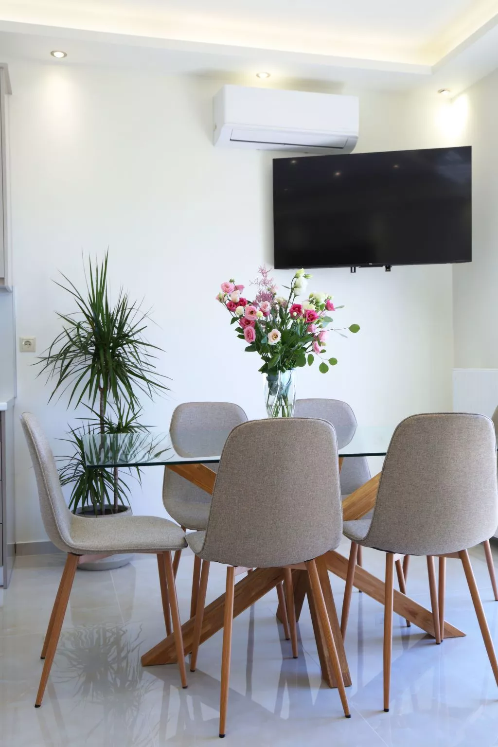 Luxusvillen Thanasis in der Nähe von Kathisma-Inside