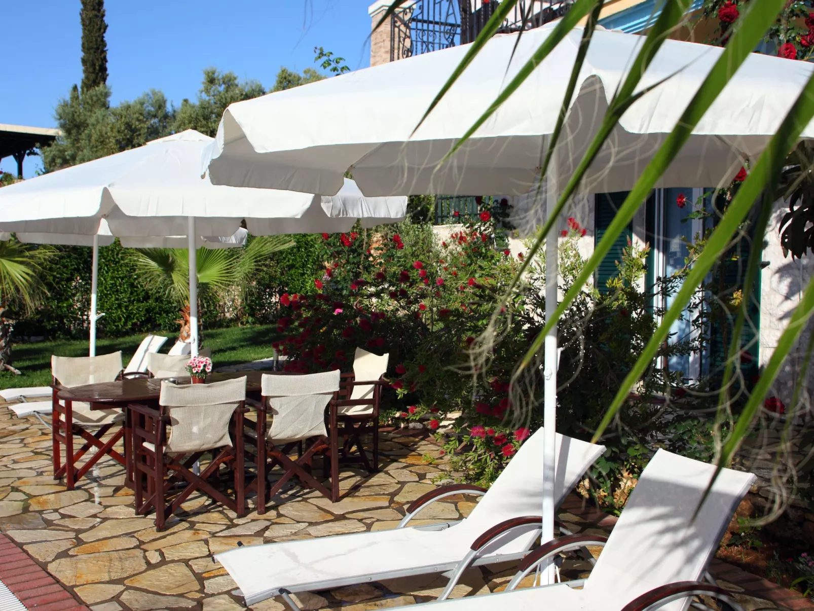 Für 6 Personen und 2 Kinder auf Lefkada-Outside