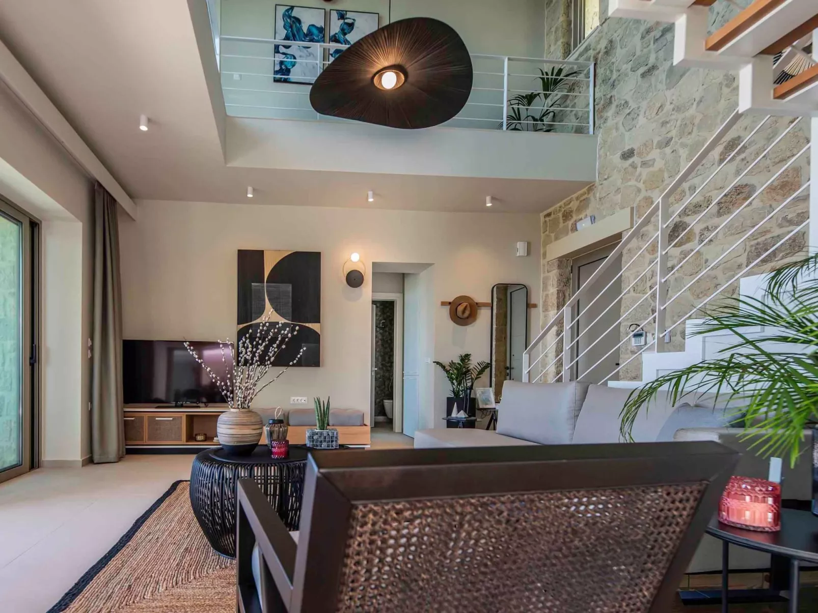 Villa Mare I ''Free'' Beheizter Pool, Unendlich blau-Drinnen