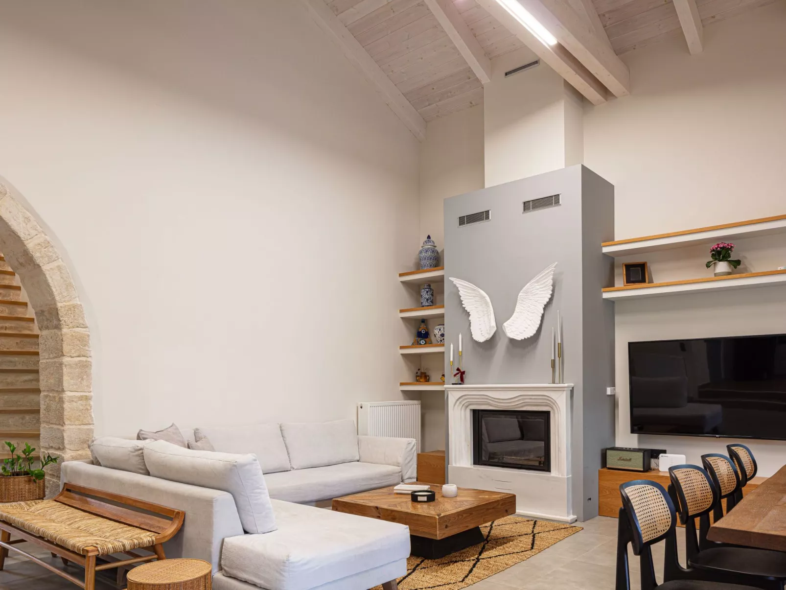 Artemis Apollonas Villa - Luxuriöse Flucht mit Pool-Inside