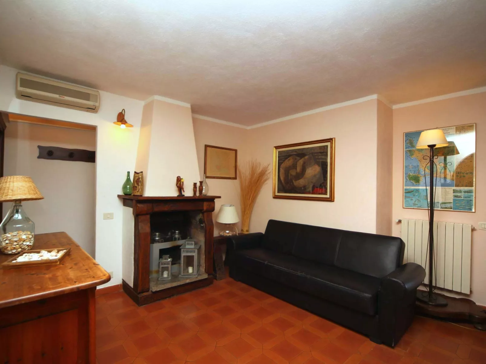 Villa Paradisino Drei-Zimmer-Wohnung orbetello Strand-Inside