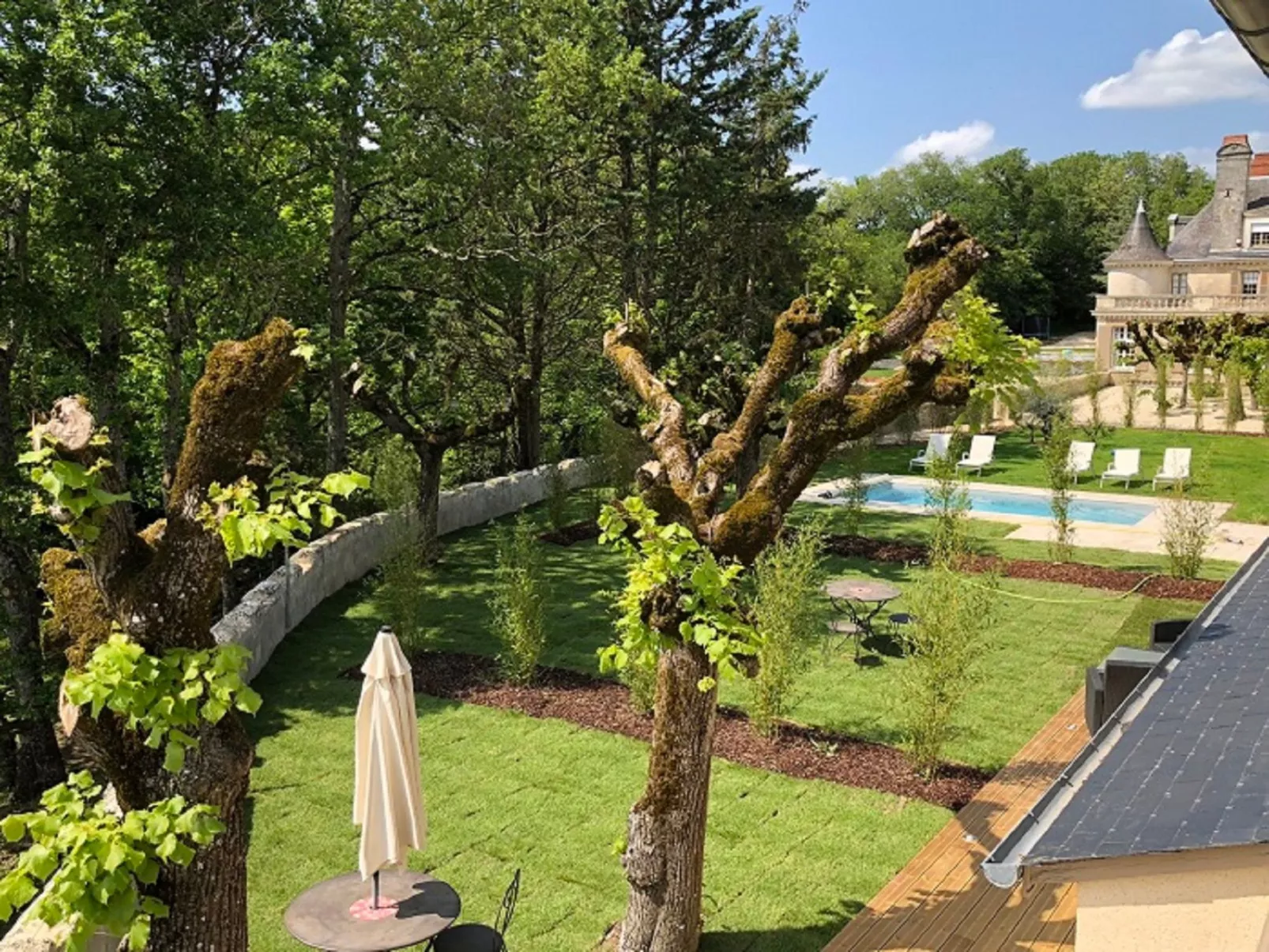 Cottage Garten 70m2 mit Pool in Azay le rideau-Draußen