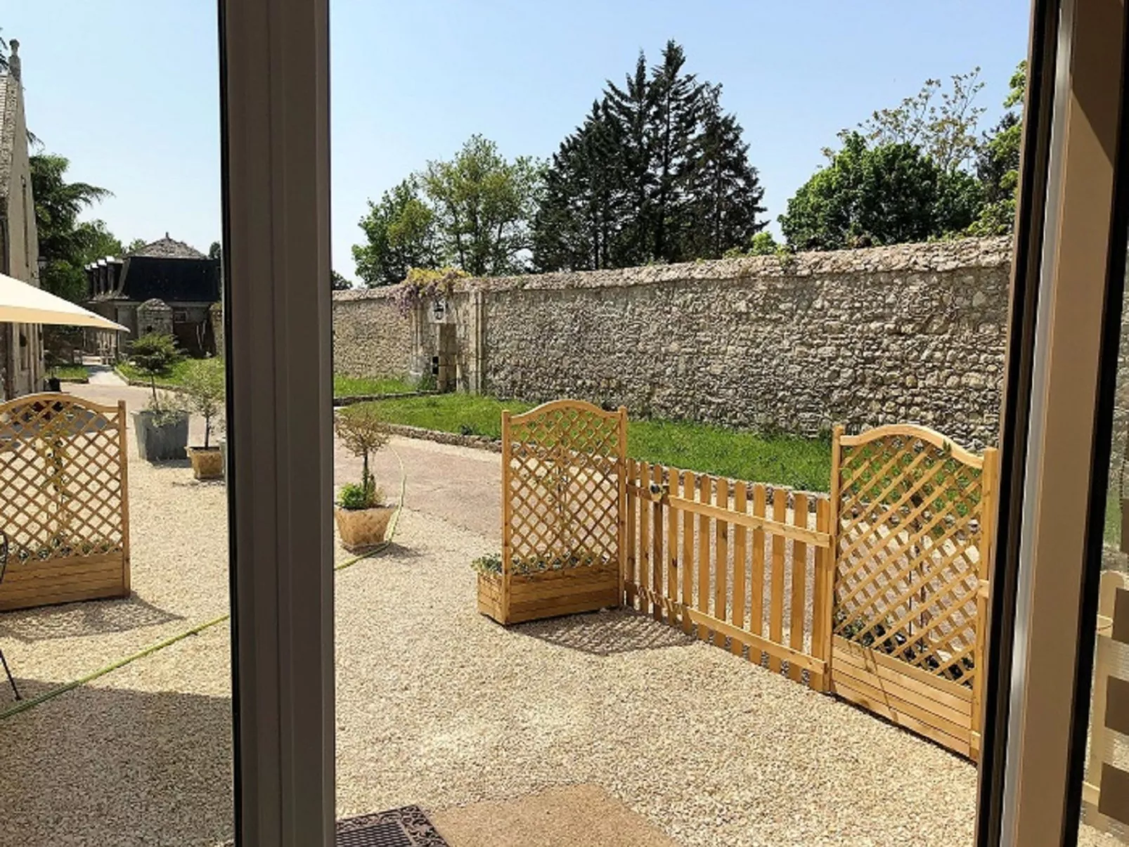 Cottage du Château duplex 90m2 mit Pool Azay le rideau-Draußen