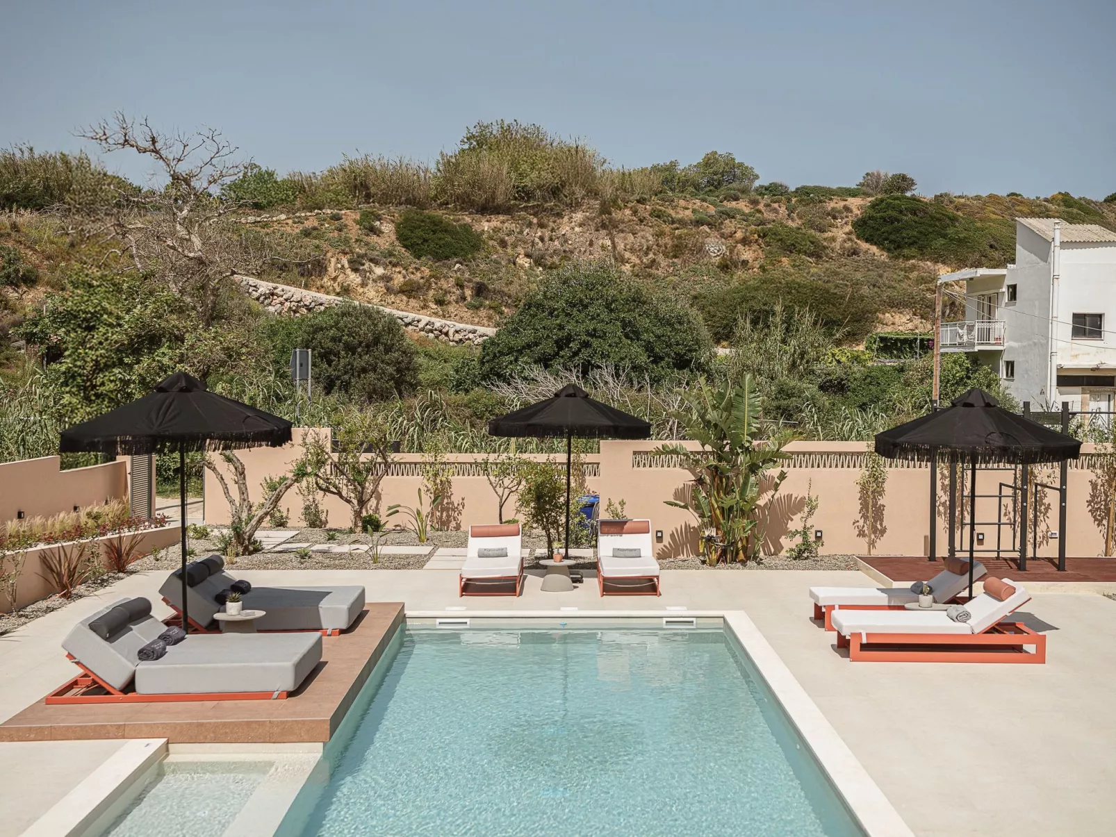 Villa Agali - ''Freier'' beheizter Pool, 70m zum Meer-Image-tags.info