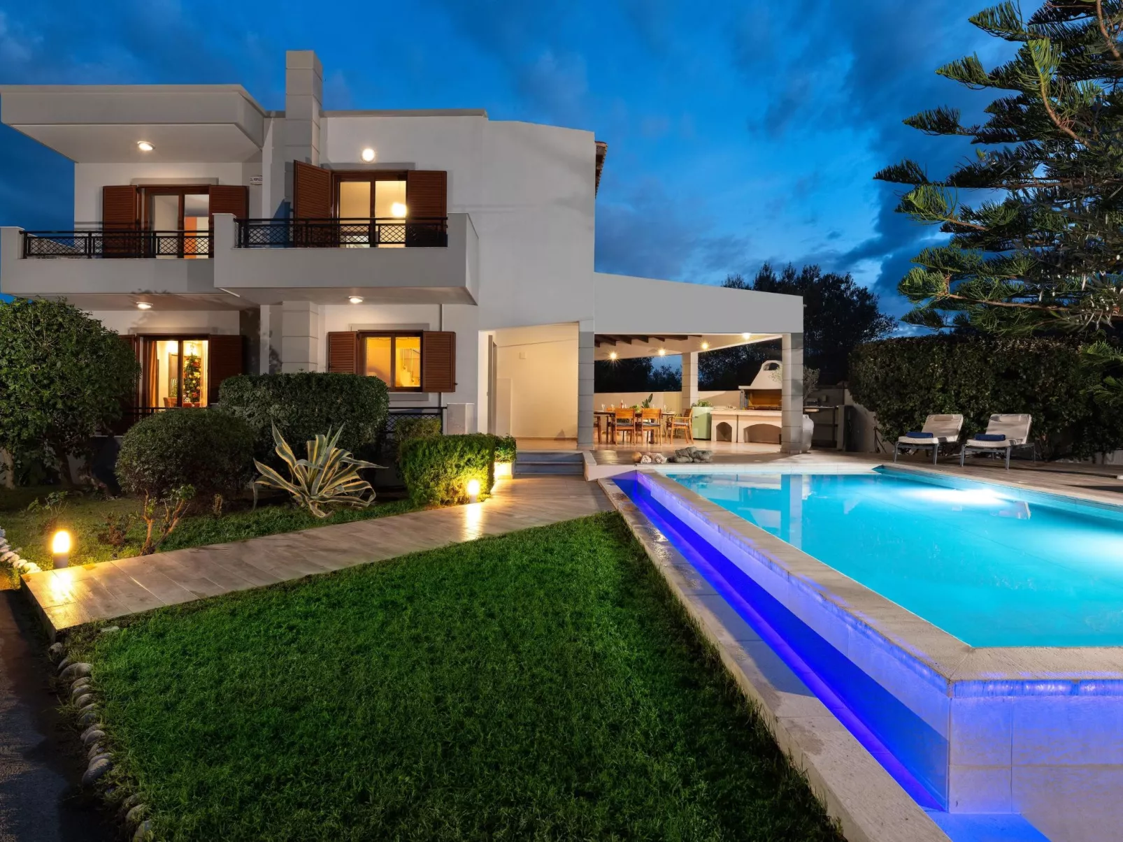 Villa Vergio in der Nähe des Strandes