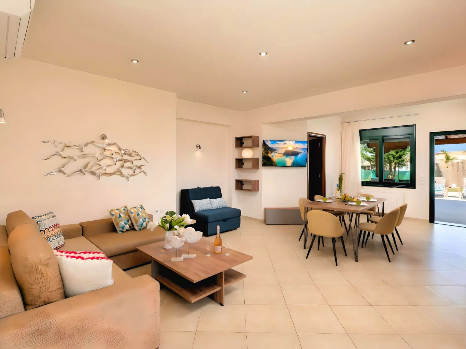 Eliomar Villa am Strand-Drinnen