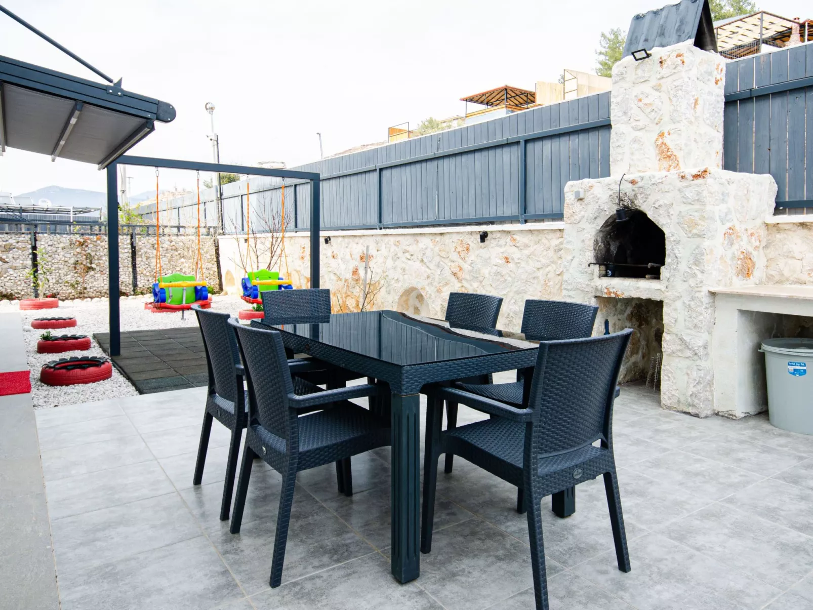 Moderne Villa-Outside