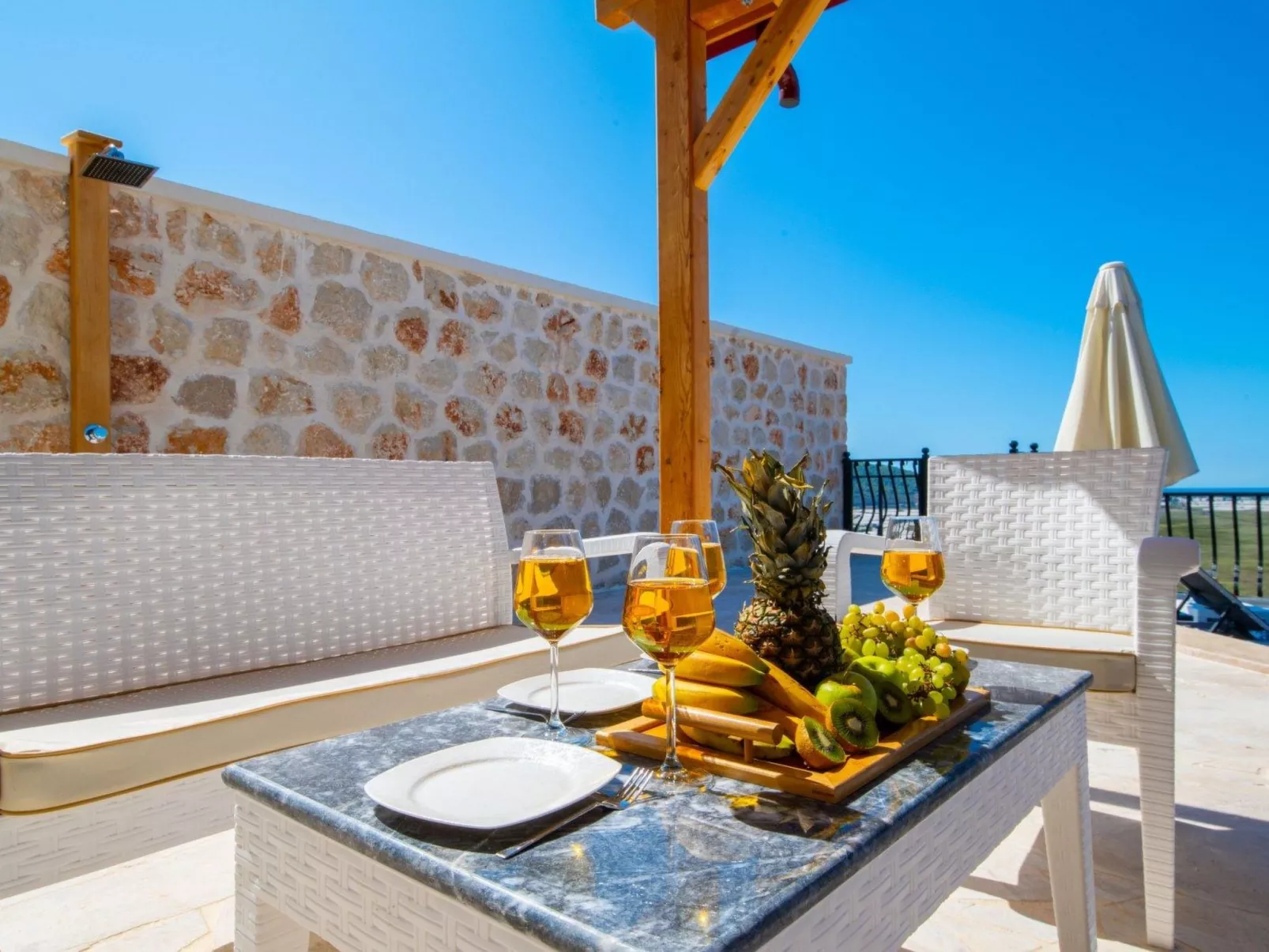 Perfekte Ferienunterkunft für kleine Familien-Outside