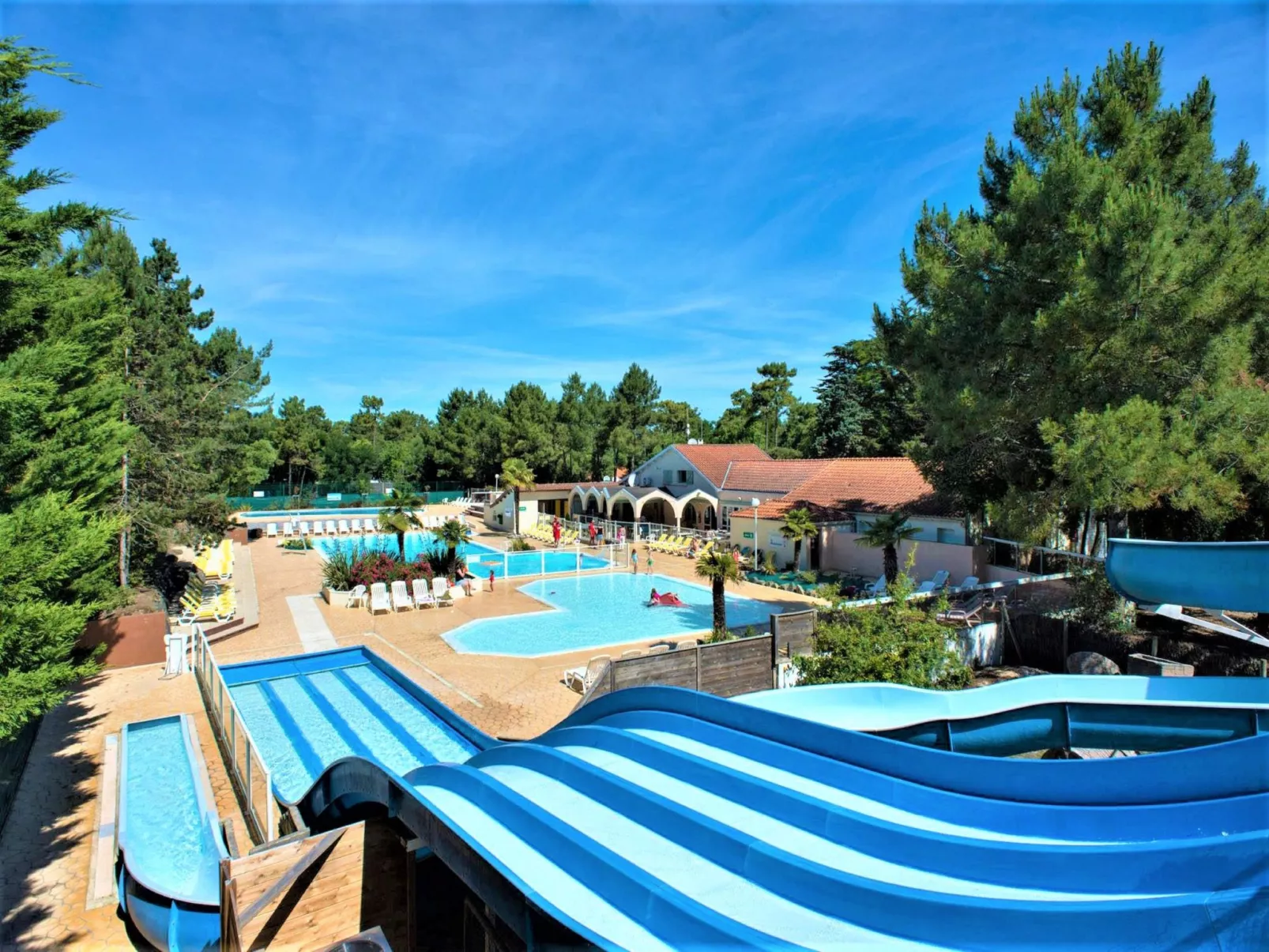 Mobilheime 3 Zimmer-Draußen