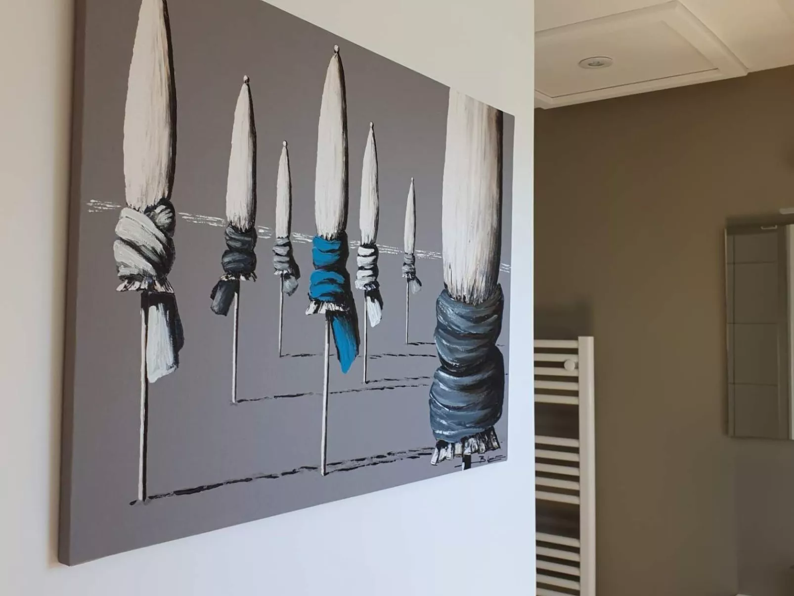 Charmantes Holzhaus in einer grünen Umgebung-Inside