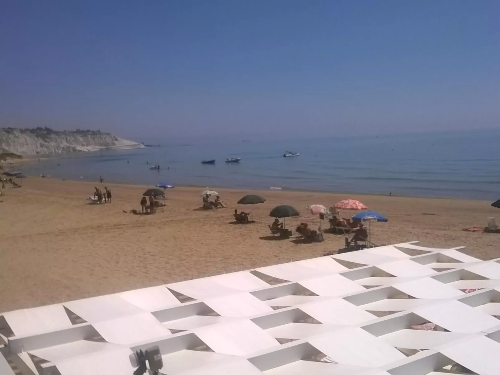 Wohnung an der Scala dei Turchi-Draußen