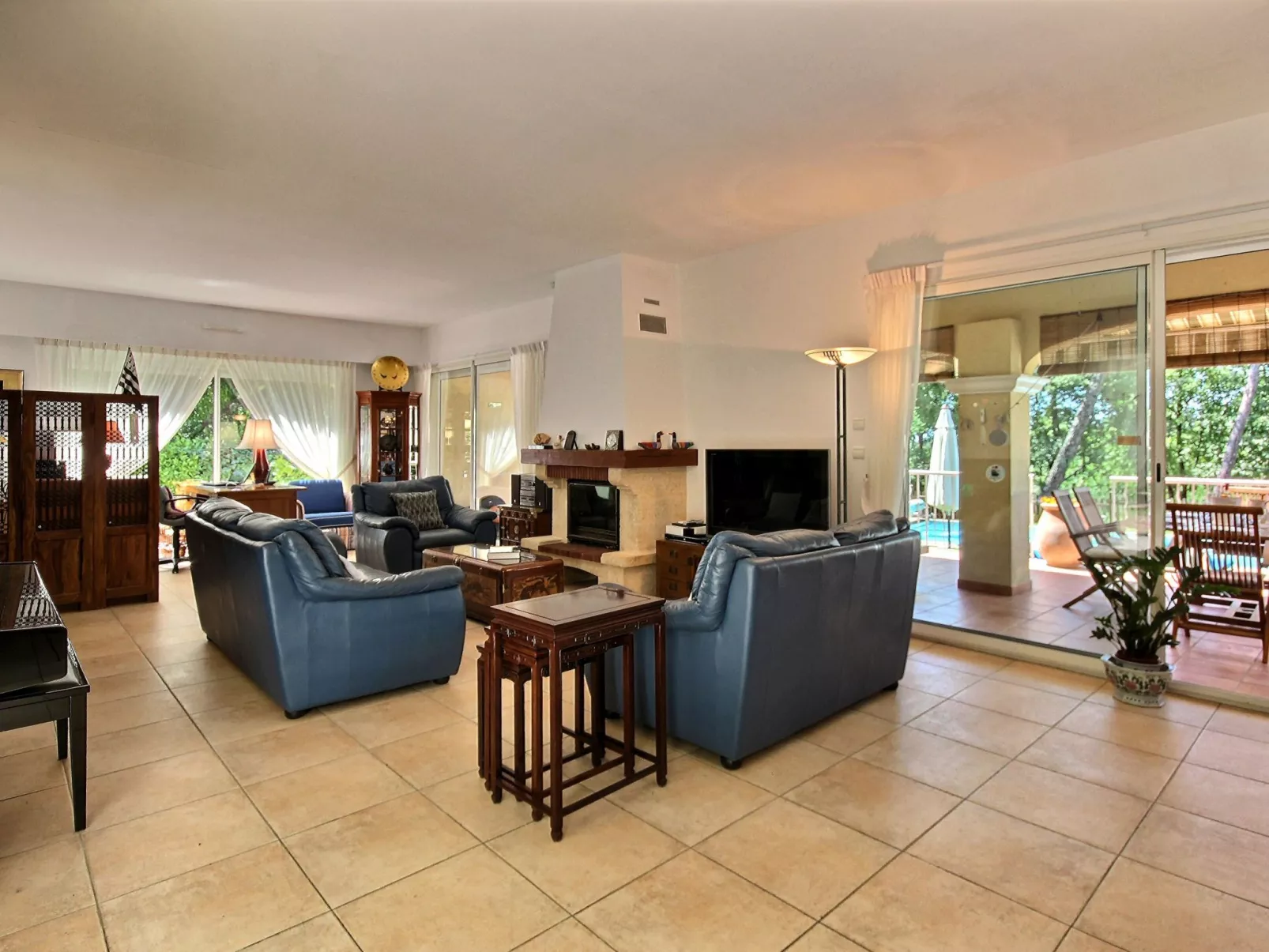 Villa Bois Dore in Valbonne-Inside