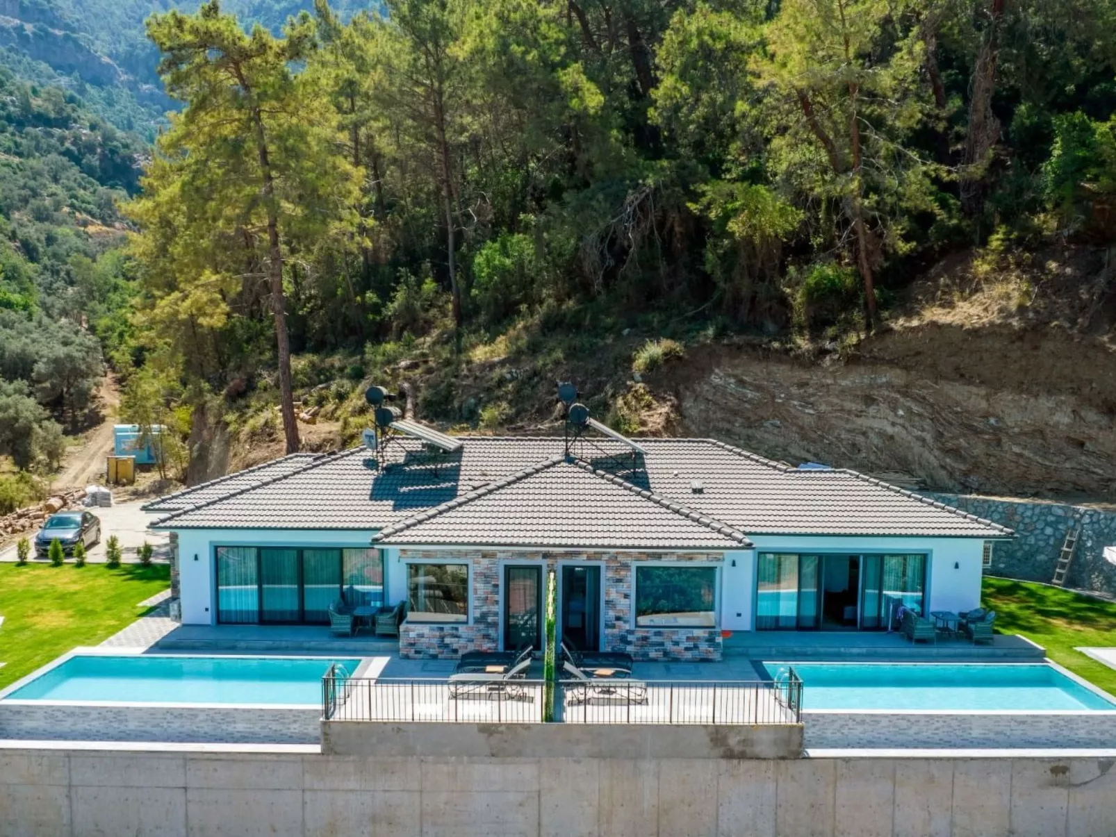 Villa mit Infinity in Fethiye Faralya-Image-tags.info