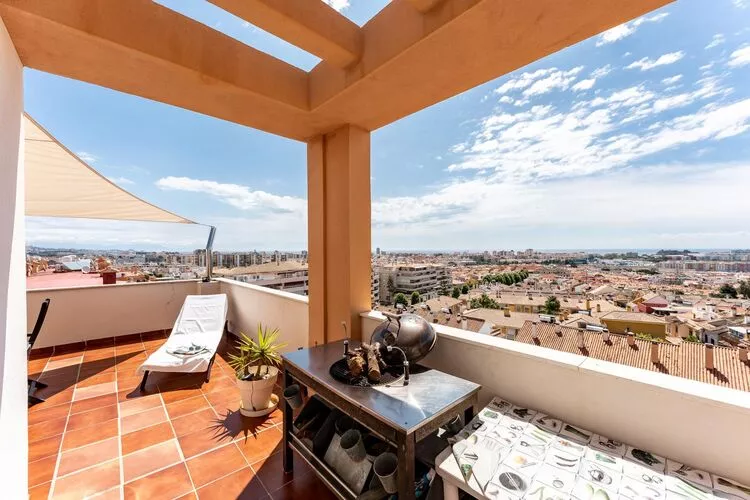 CT 251 - Faro's Lagunas Penthouse - Mijas Costa-Terrace balcony