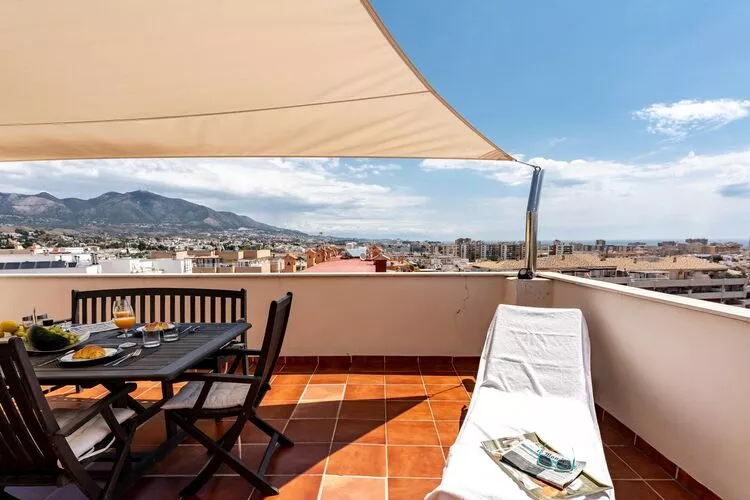 CT 251 - Faro's Lagunas Penthouse - Mijas Costa-Terrace balcony