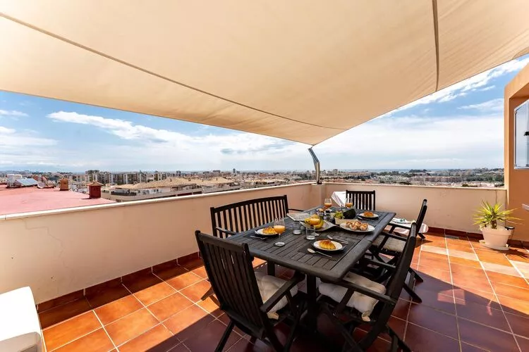 CT 251 - Faro's Lagunas Penthouse - Mijas Costa-Terrace balcony