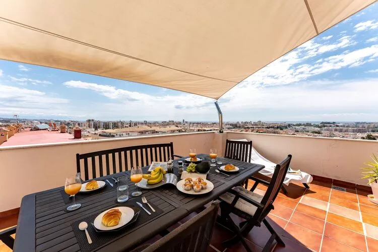 CT 251 - Faro's Lagunas Penthouse - Mijas Costa-Terrace balcony
