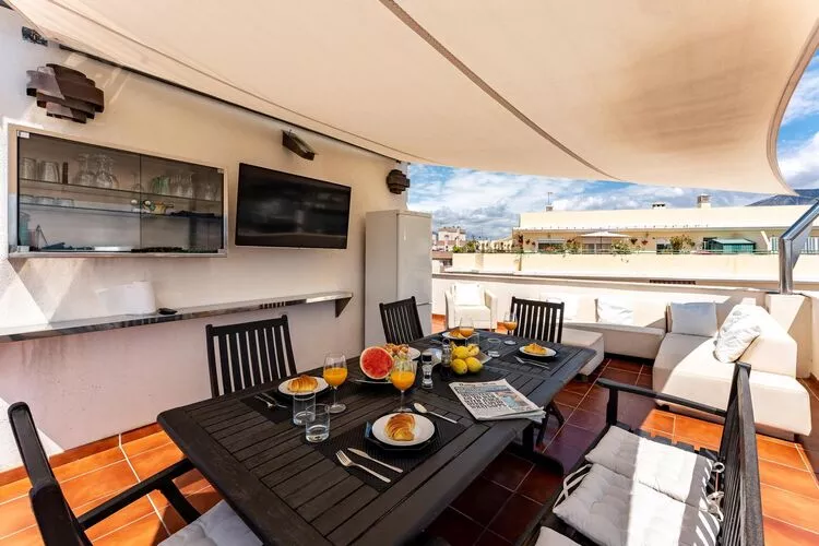 CT 251 - Faro's Lagunas Penthouse - Mijas Costa-Terrace balcony