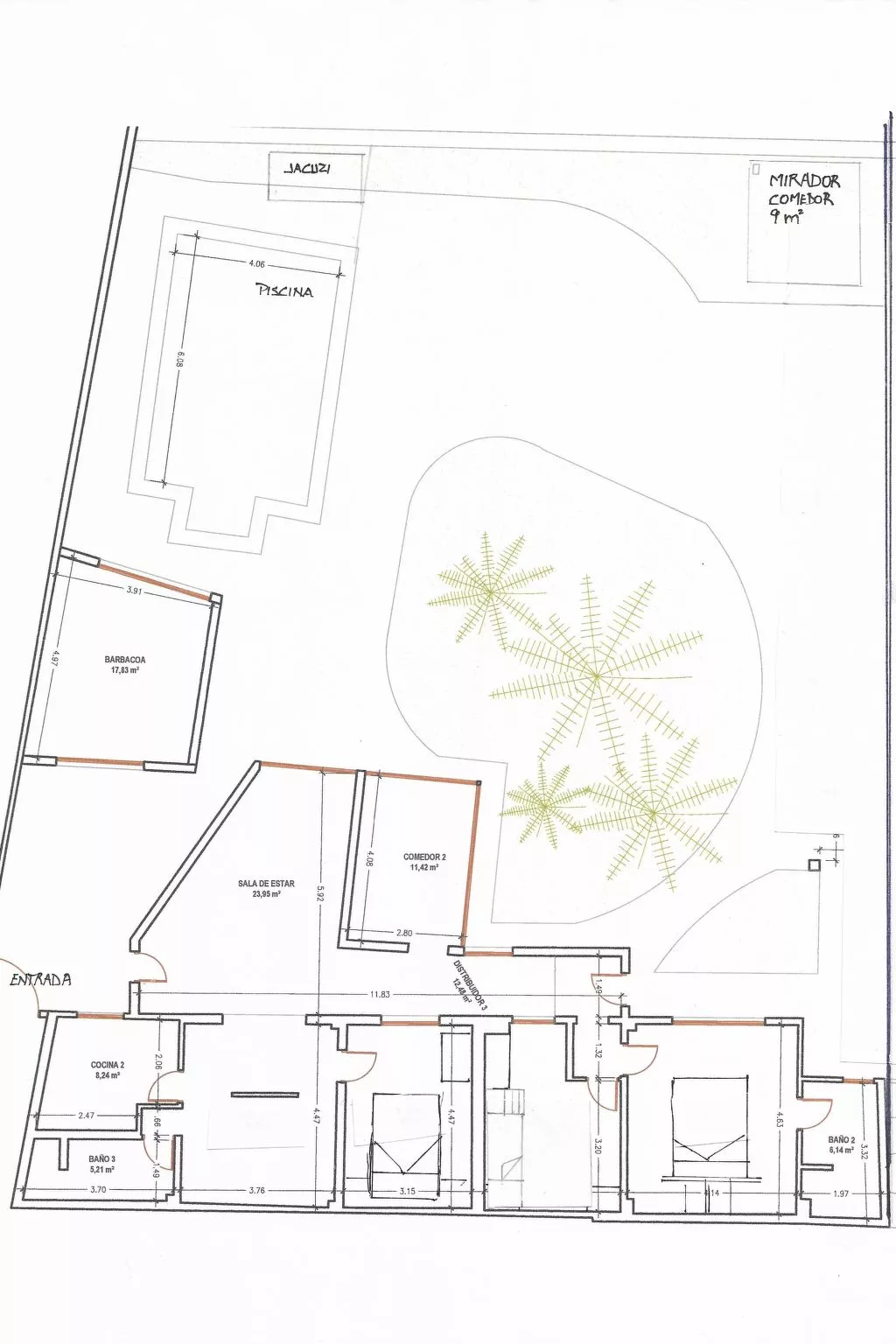 Haus "Maria" mit eigenem Schwimmbad-Inside