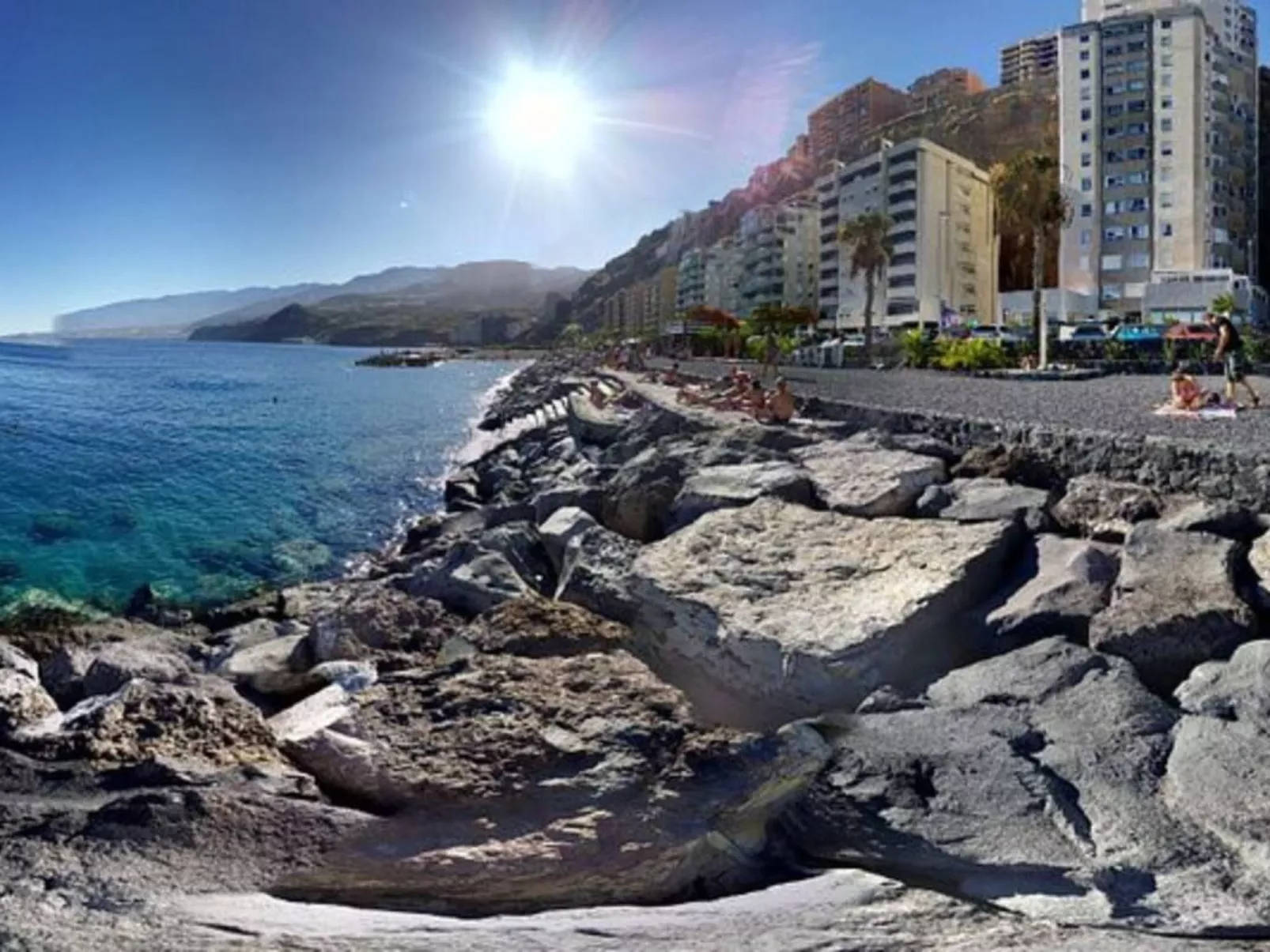 Schöne Wohnung Radazul Meerblick-Dehors