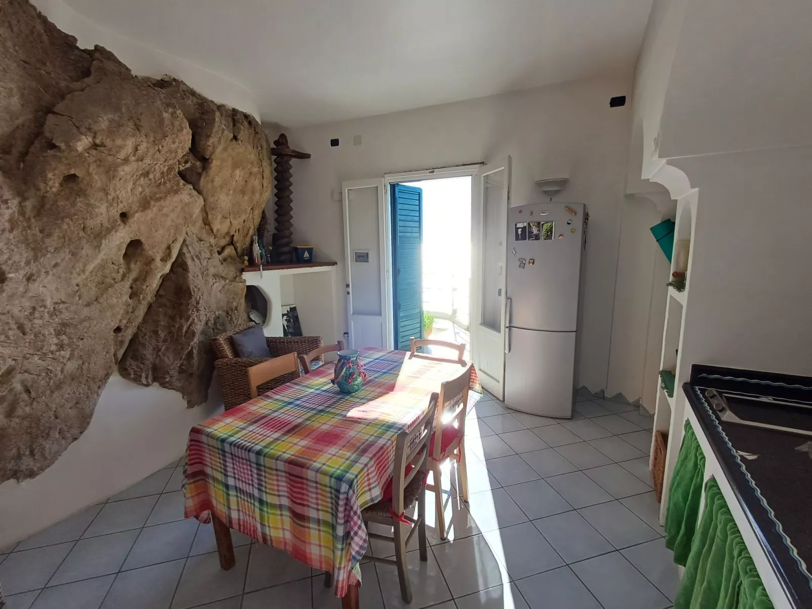 Villa mit Blick auf das Meer an der Amalfiküste