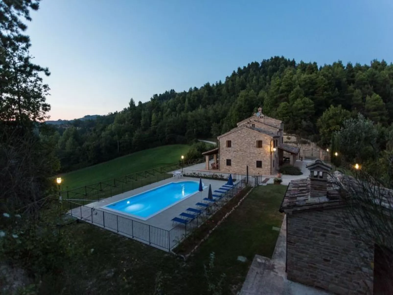 Villa in Le Marche mit atemberaubender Aussicht