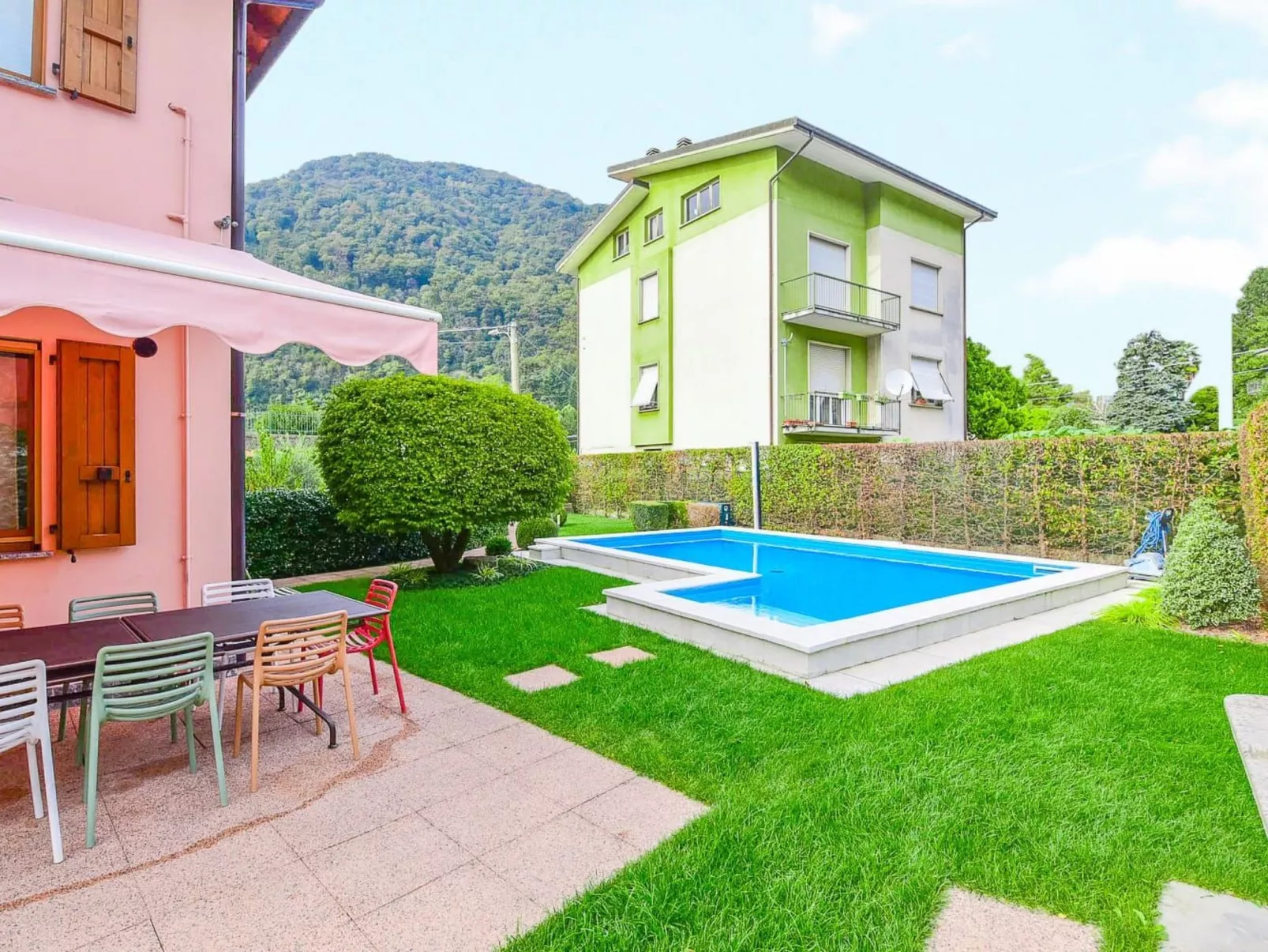 Jane e Jolie Haus privates Schwimmbad und Jacuzzi-Outside