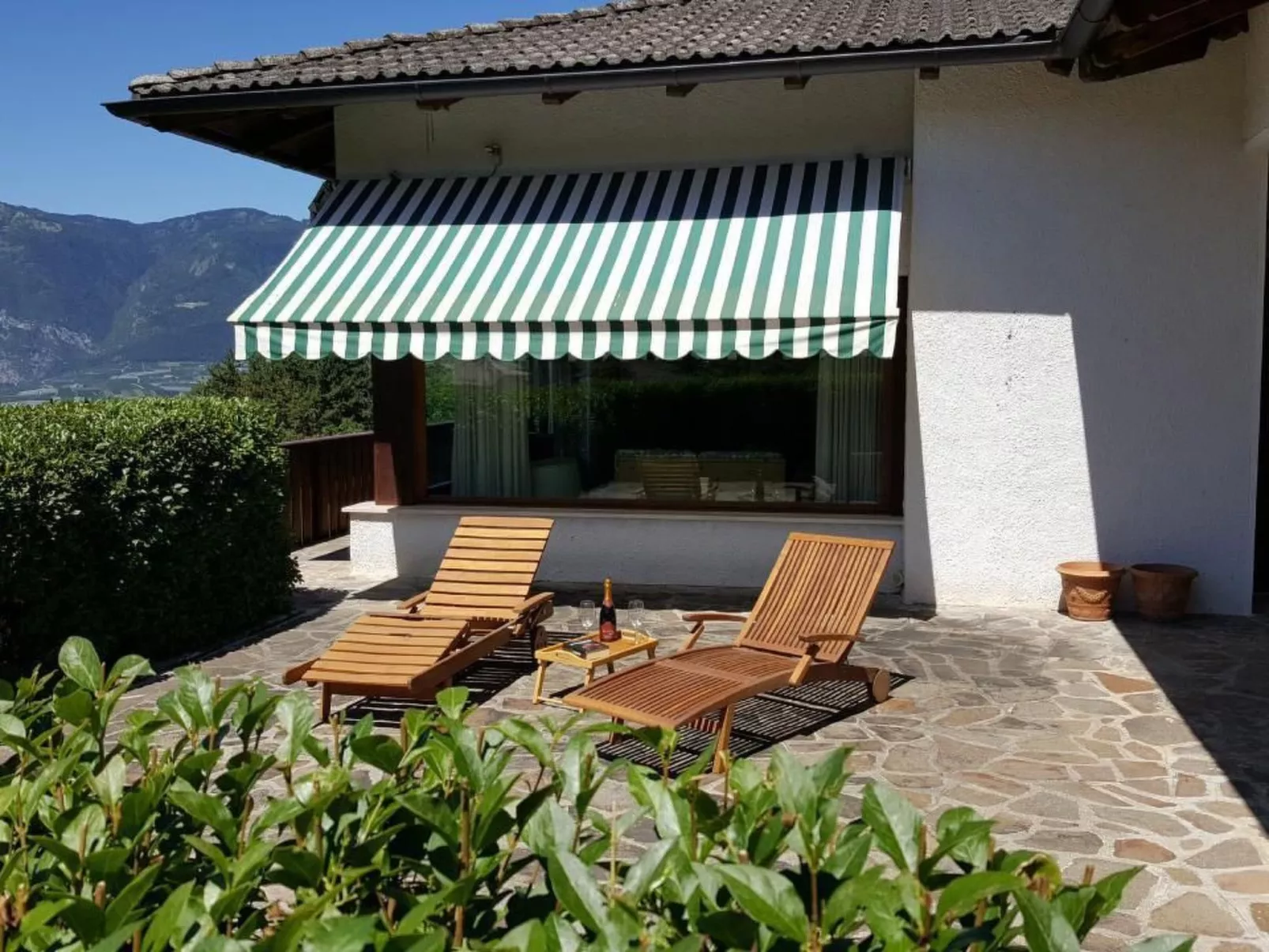 Dolomiten Weiße Rast-Draußen