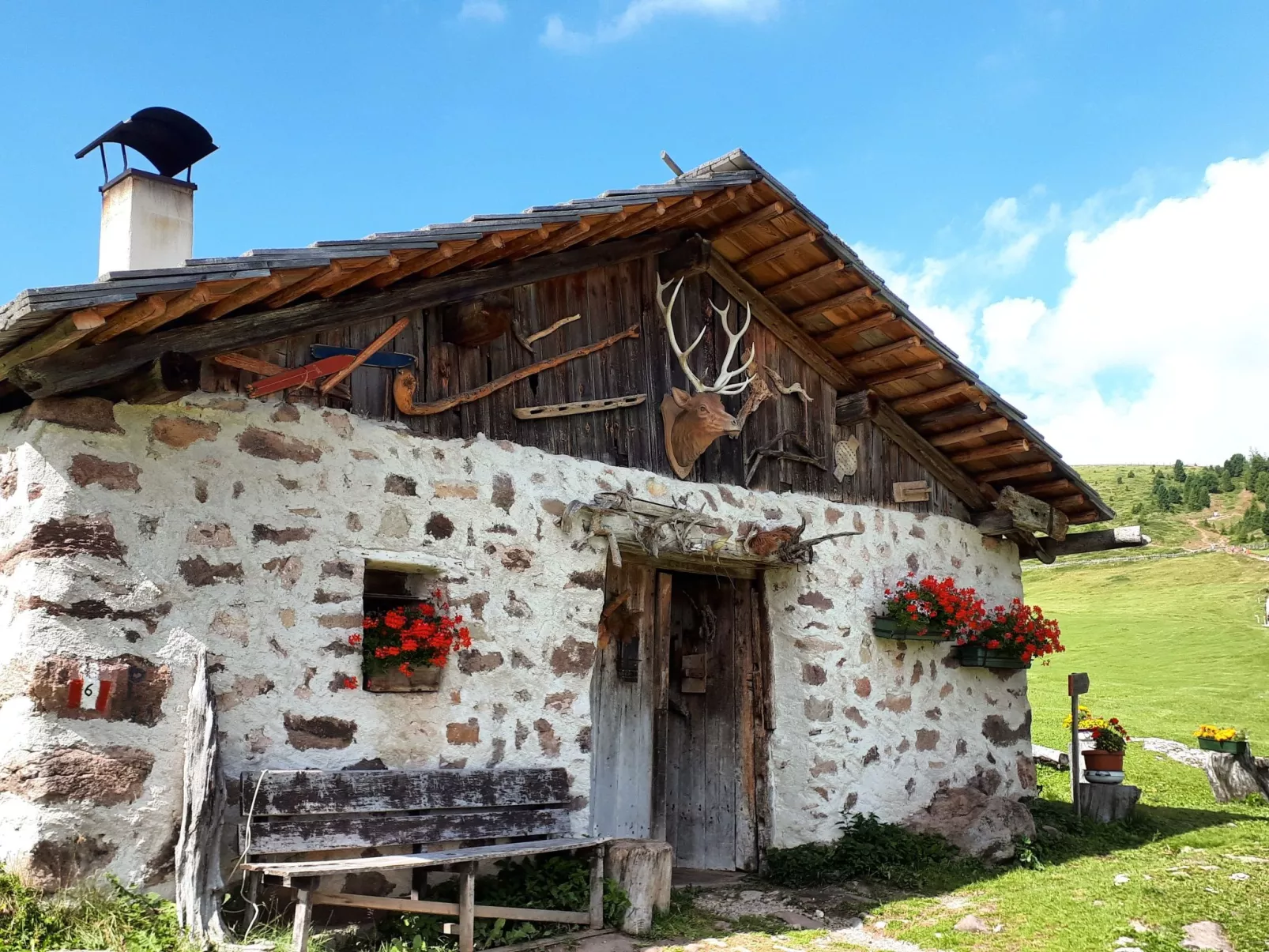 Cesa Vedla DOLOMITES-Draußen