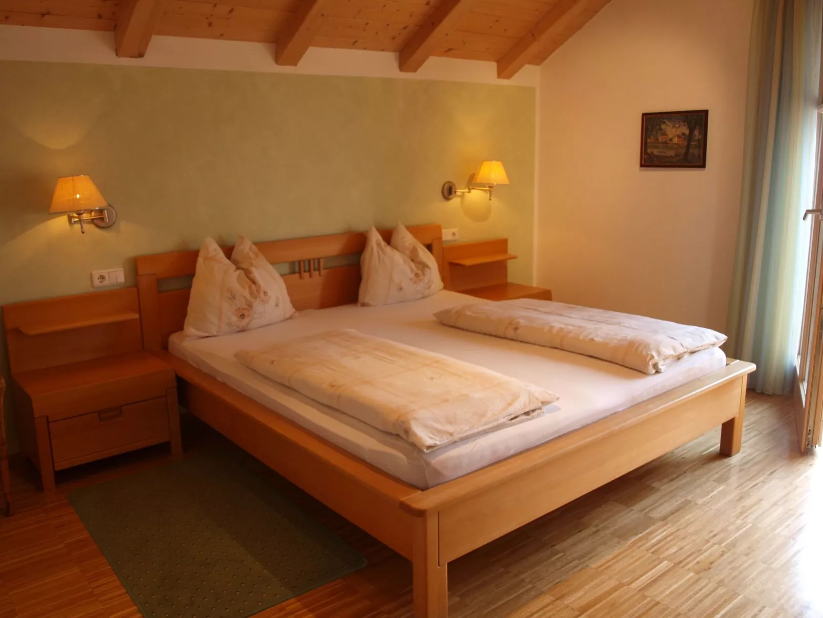 Kerschbamerhof Fewo Pink Lady mit Panoramablick-Drinnen