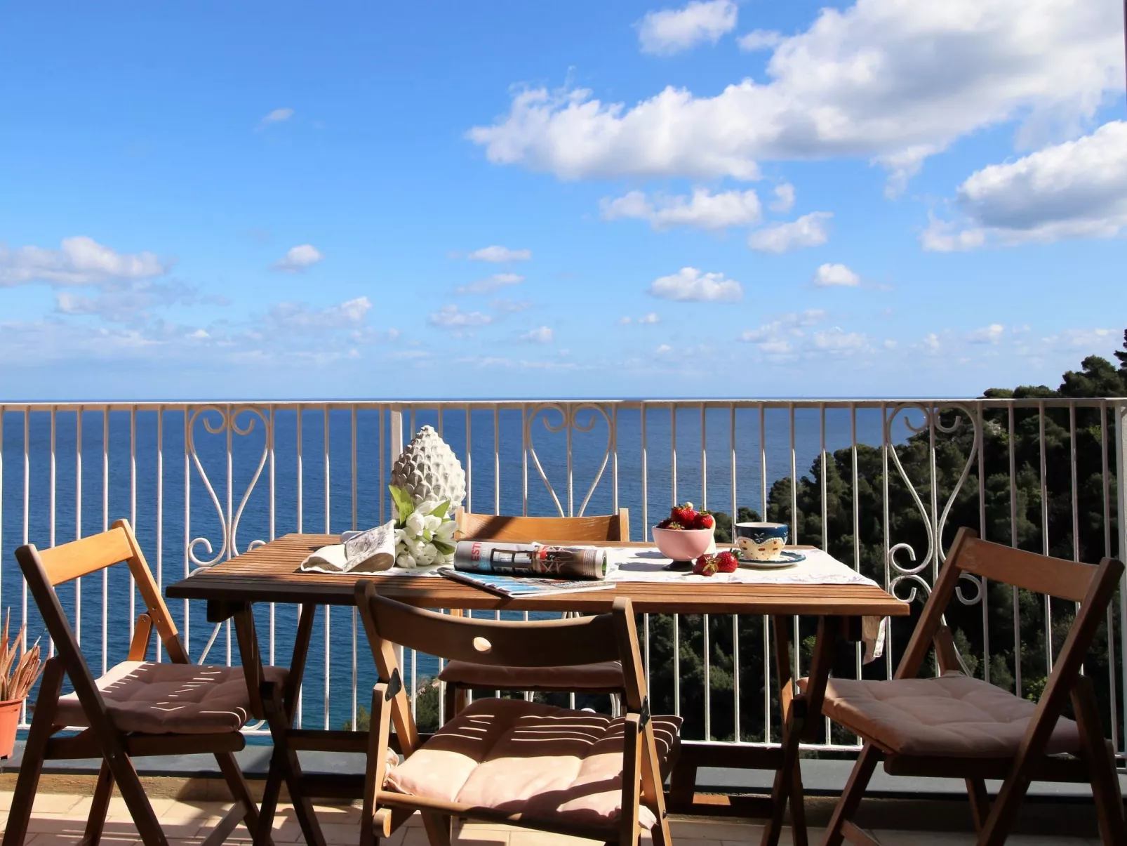 Mit Terrasse-Draußen