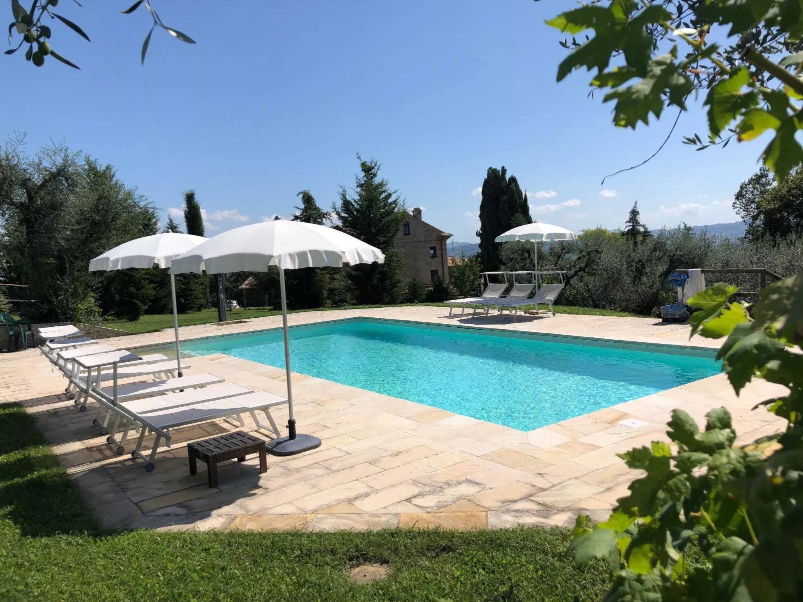 Grünes Appartement-Dehors