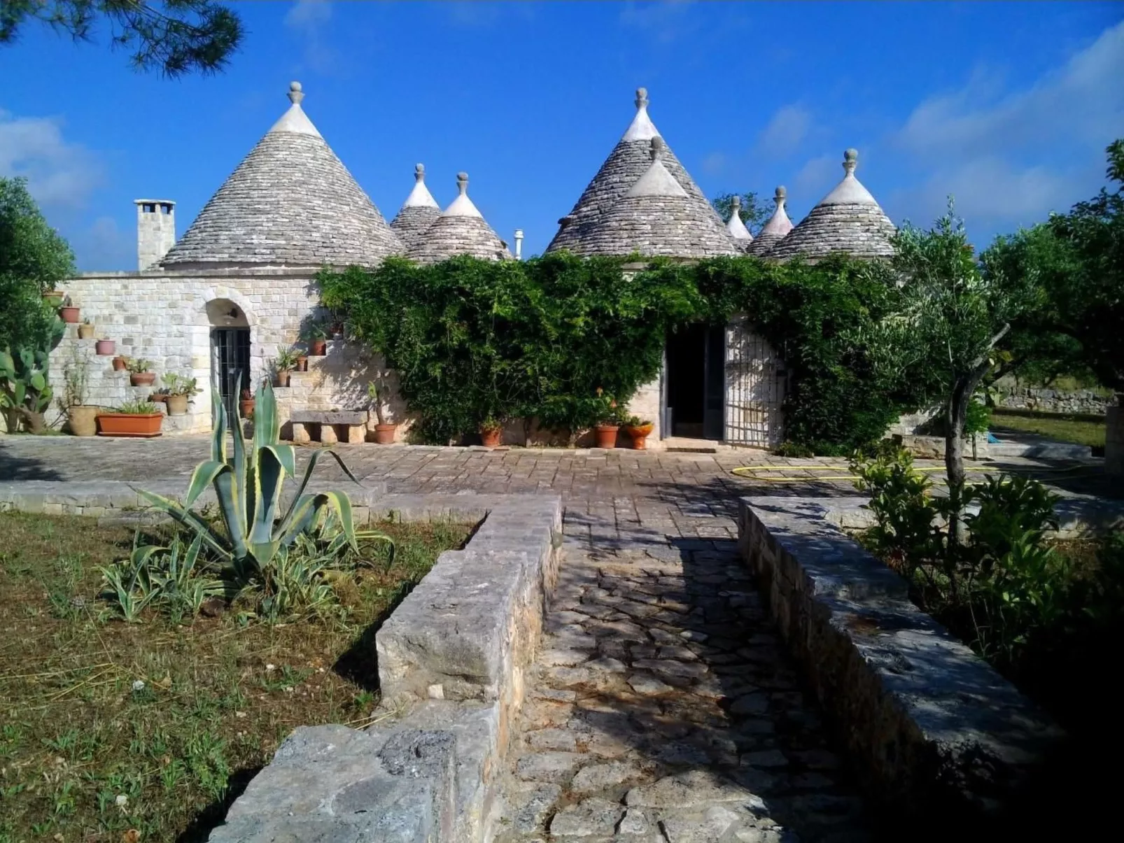 11 Trulli in Martina Franca mit privatem Pool-Dehors