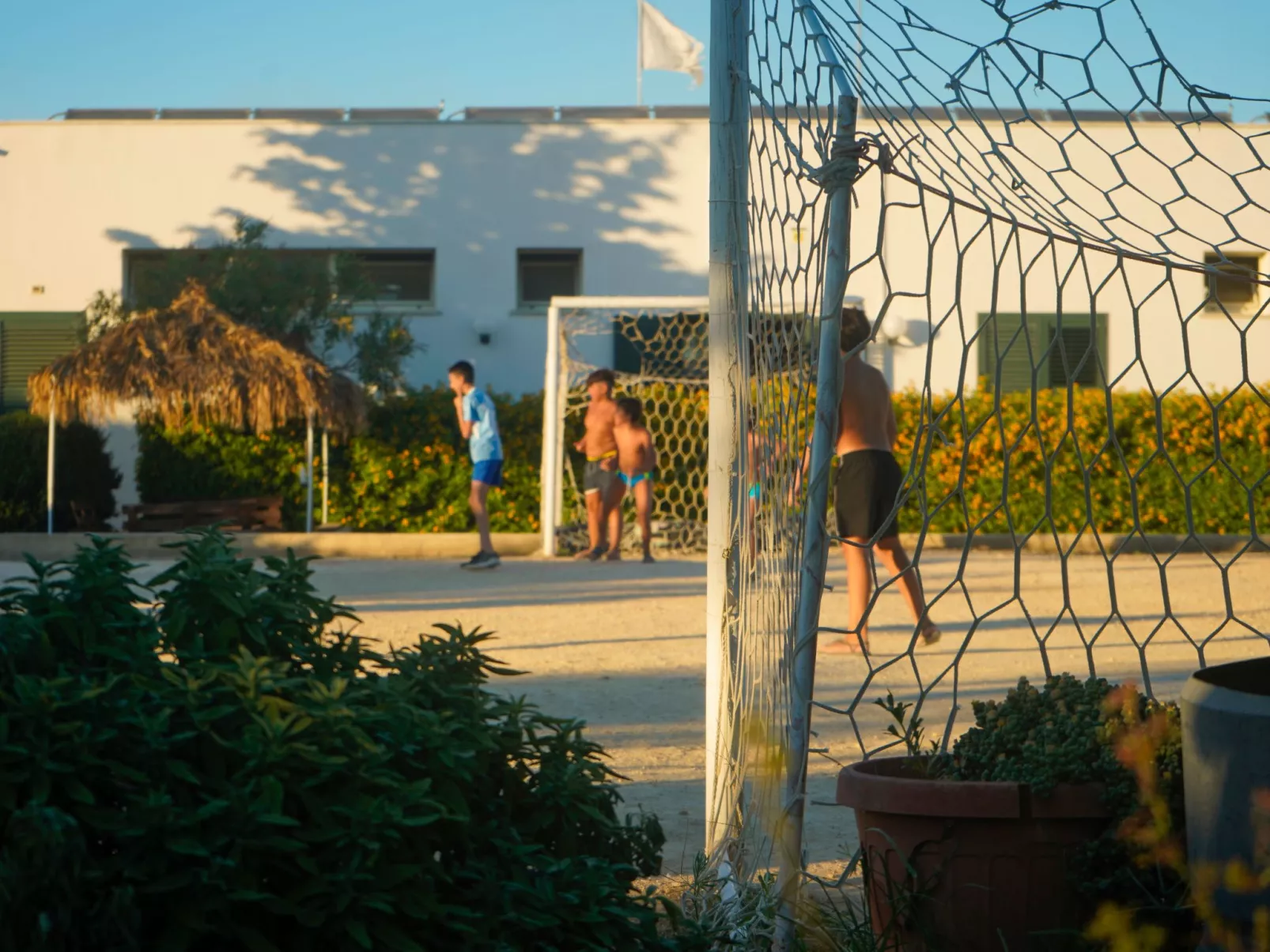 Villetta- Bungalow-Draußen