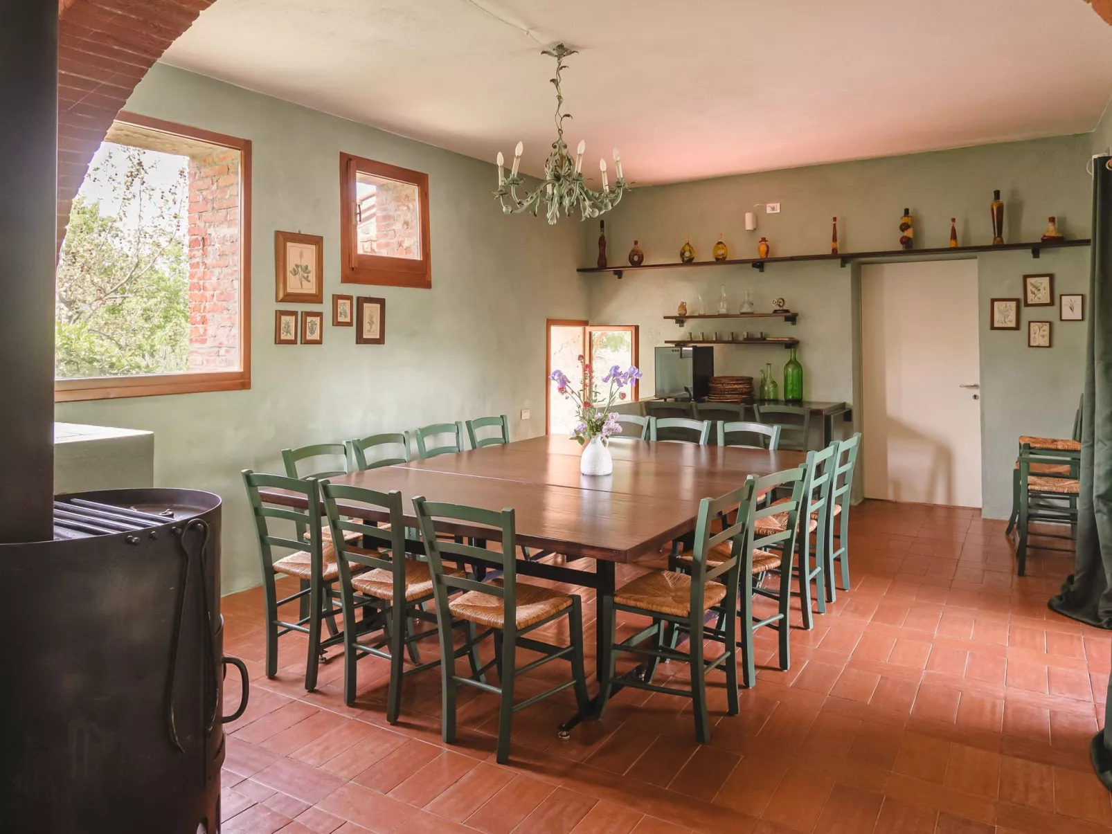 Podere Mencoini Elegante Villa mit Pool und Olivenbäumen-Inside