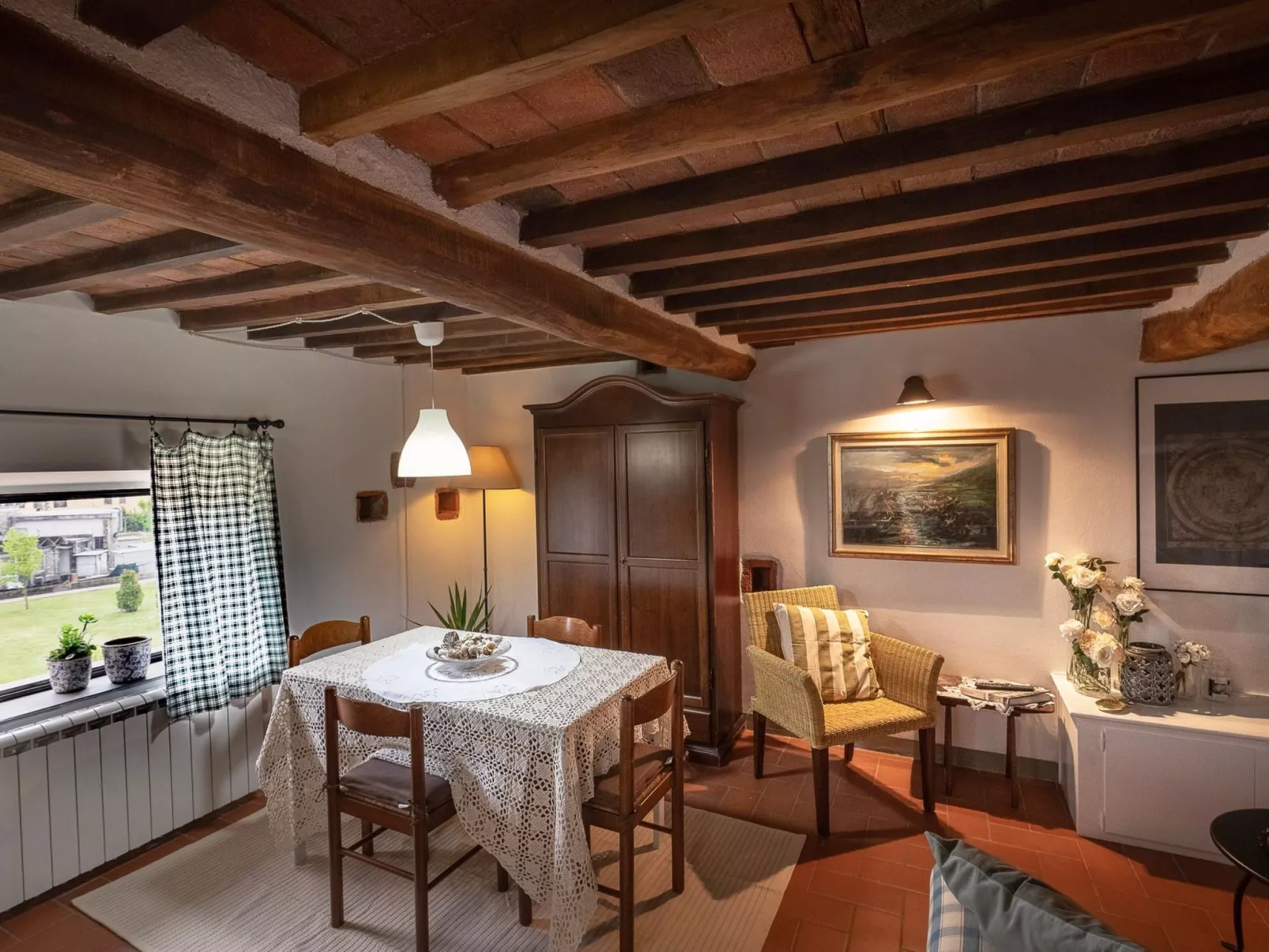 Zwei-Zimmer-Wohnung La Colombaia mit Garten-Inside