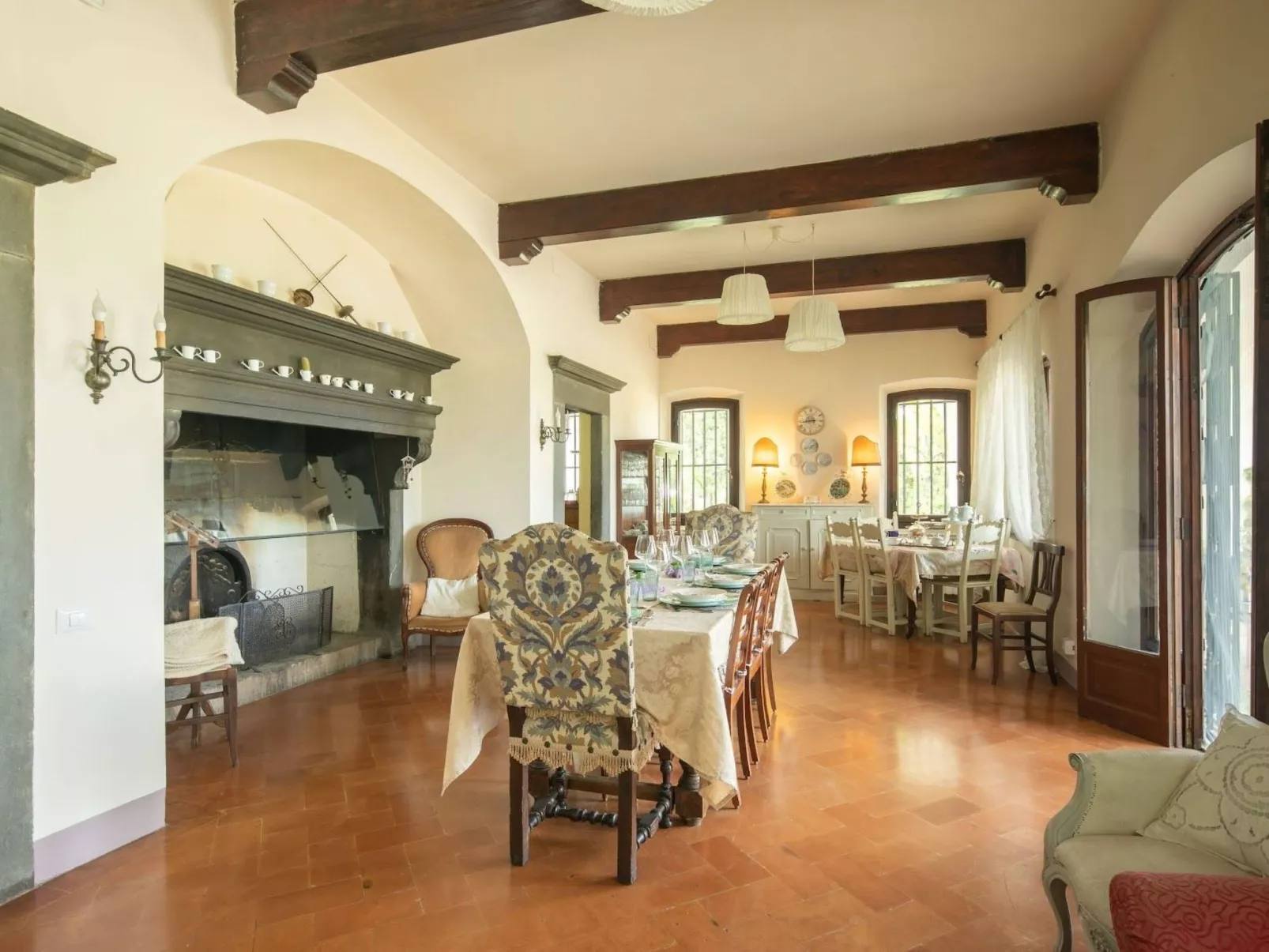 Prächtige toskanische Chianti-Villa-Dedans