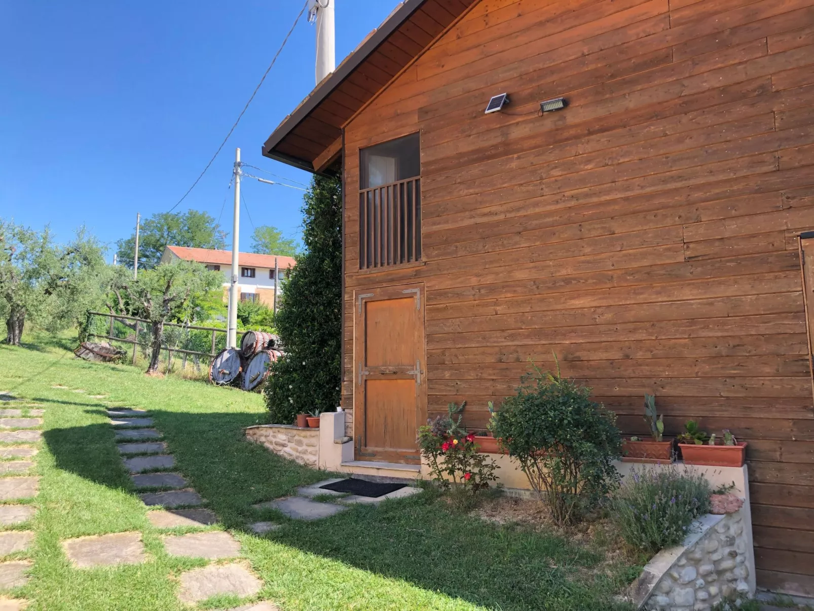 Bauernhof-Scheune-Draußen