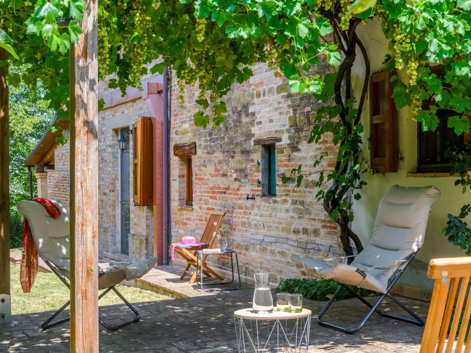 Casa Felicità, Marche Ferienhäuser-Draußen