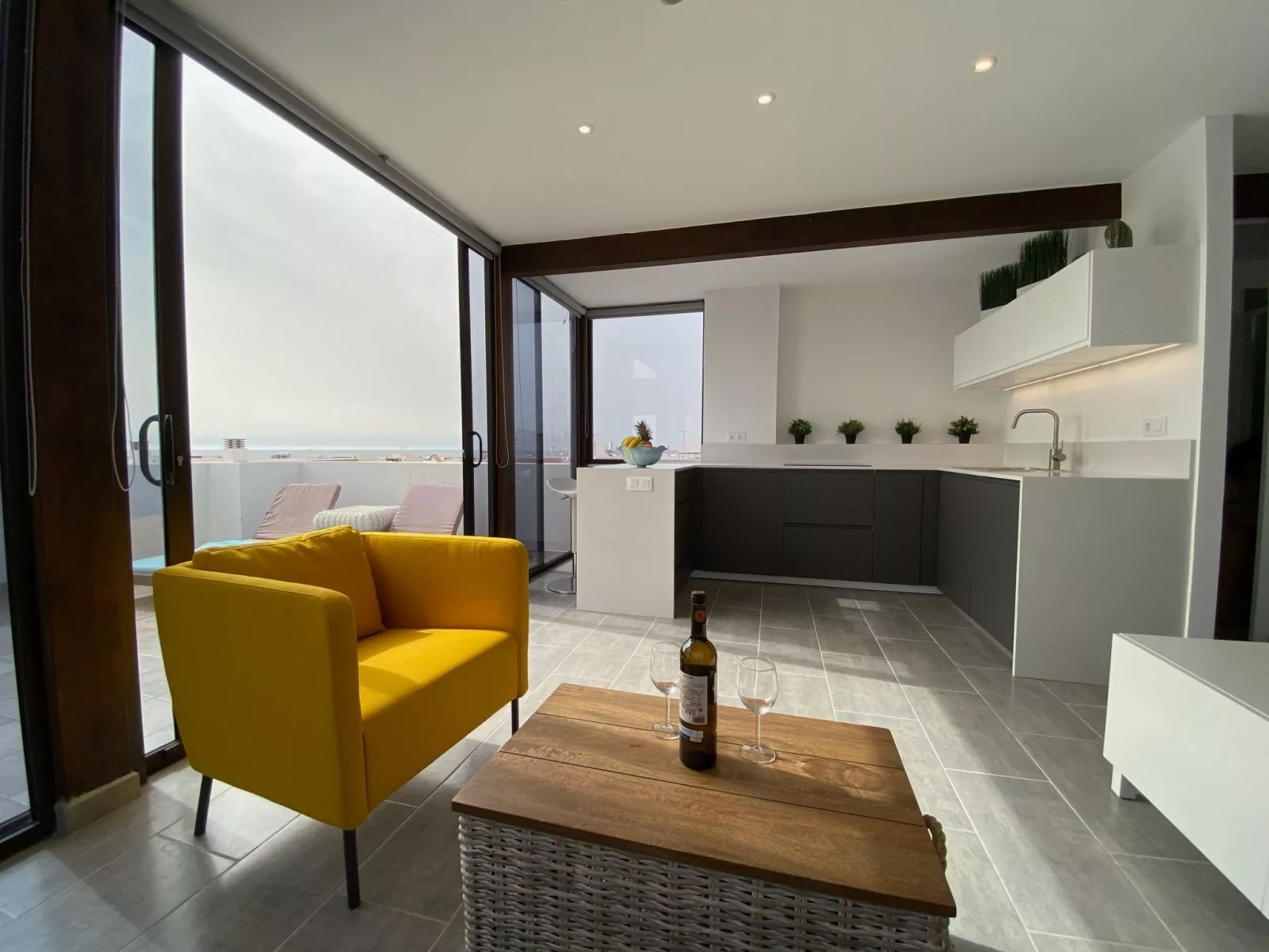 Cotillo Sunshine Penthouse mit Meerblick-Inside