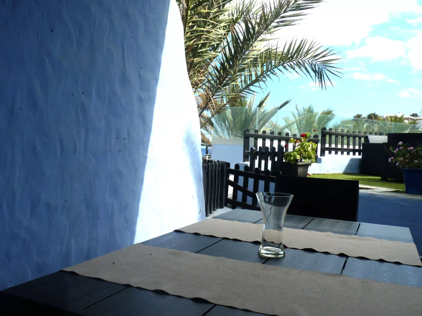 Drean on the Beach, erste Linie am Meer -Garten-Outside