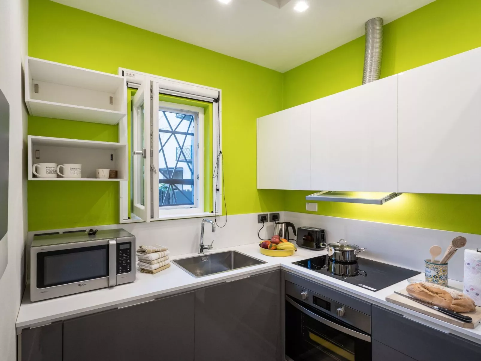 Garten' Ferienwohnung mit privatem Garten-Inside