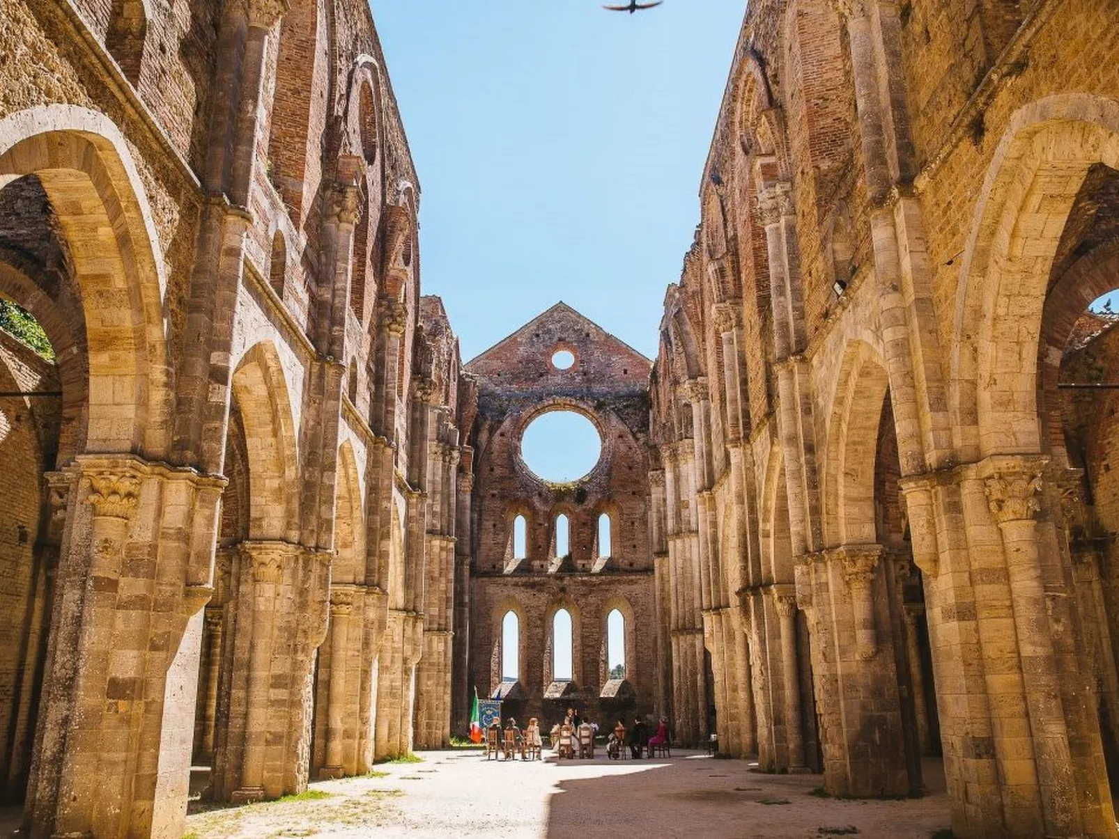 Badia Vecchia-Draußen