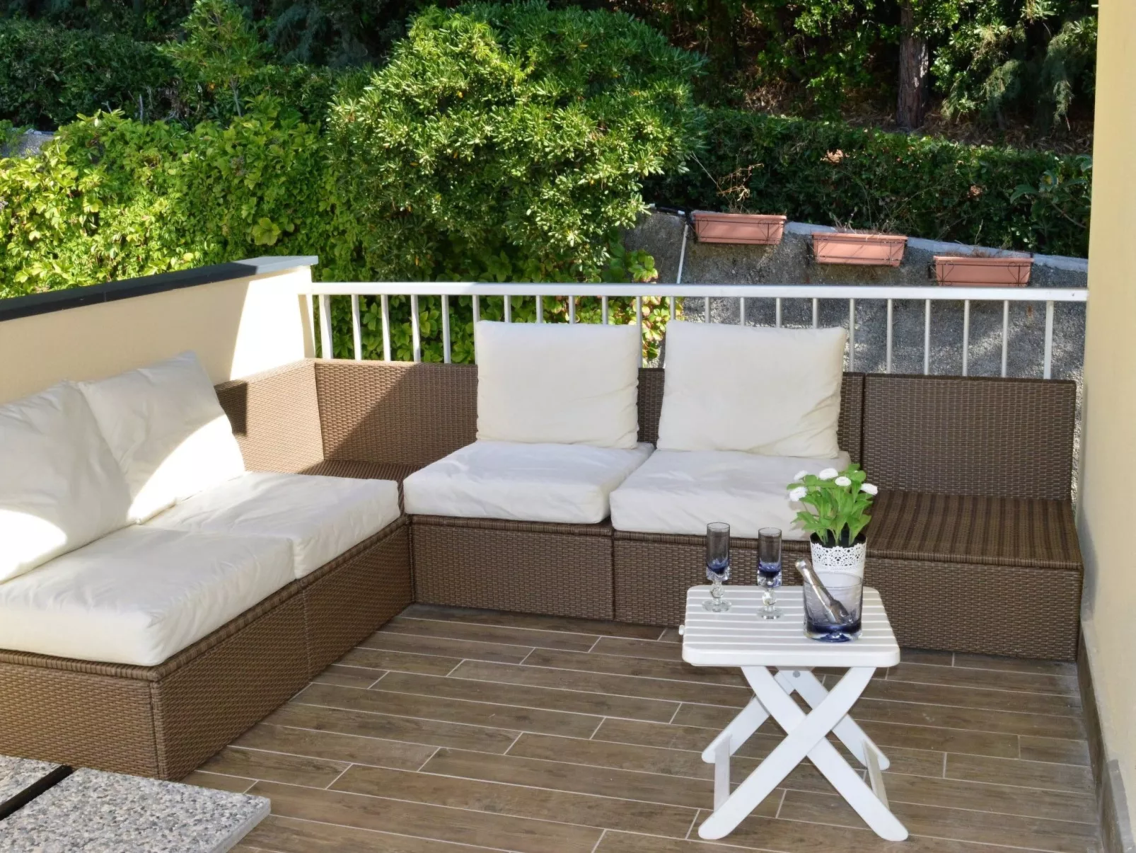 Charmantes Appartement in Moneglia mit Großer Terrasse-Dedans