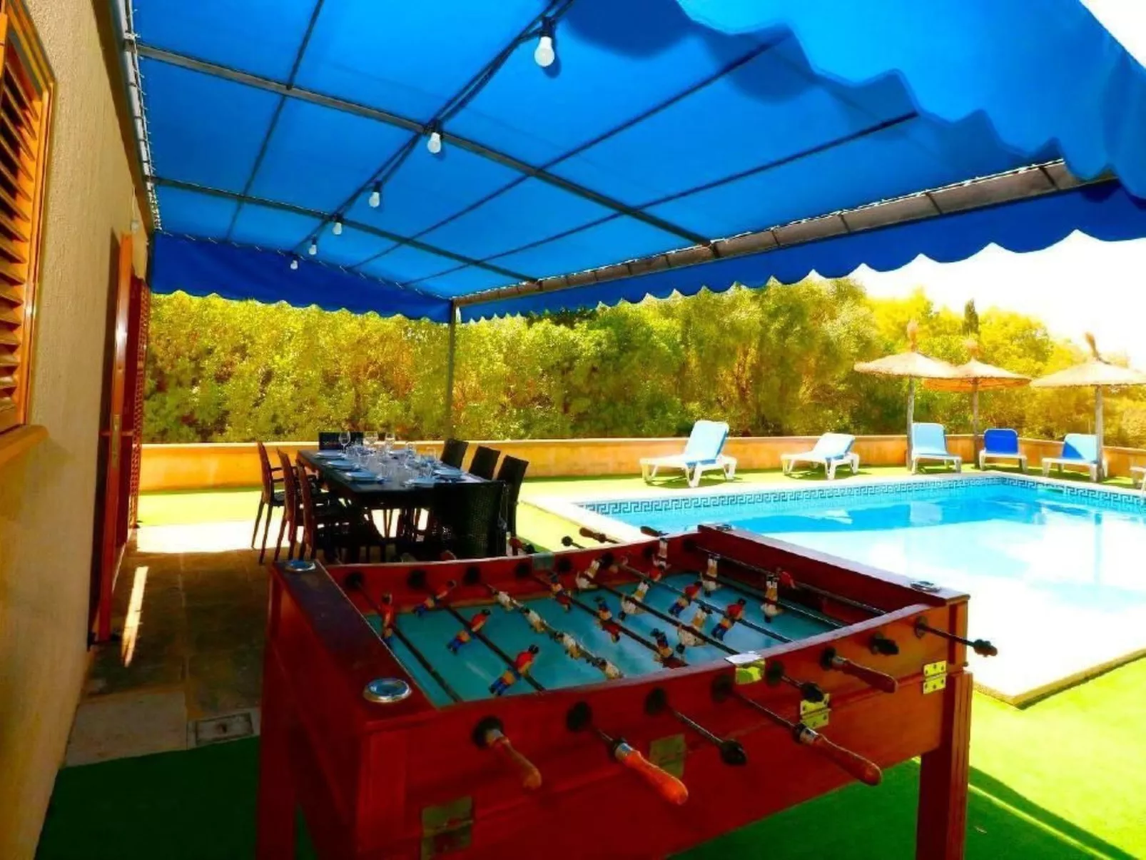 Poolfinca Vela Azul-Draußen